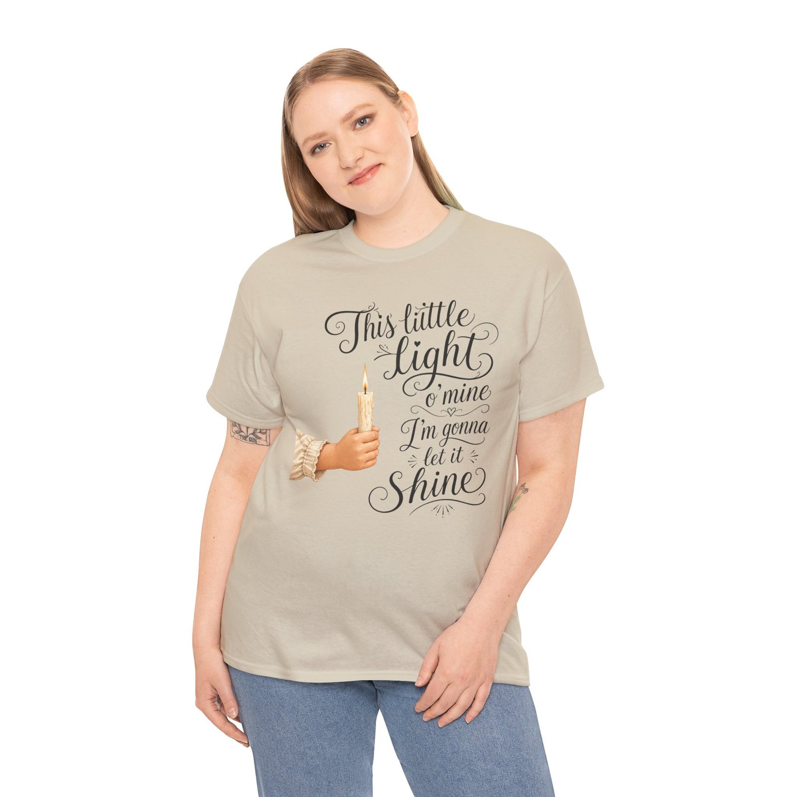 'This Little Light O' Mine' T-Shirt — Inspirational Gospel Tee - Image 19