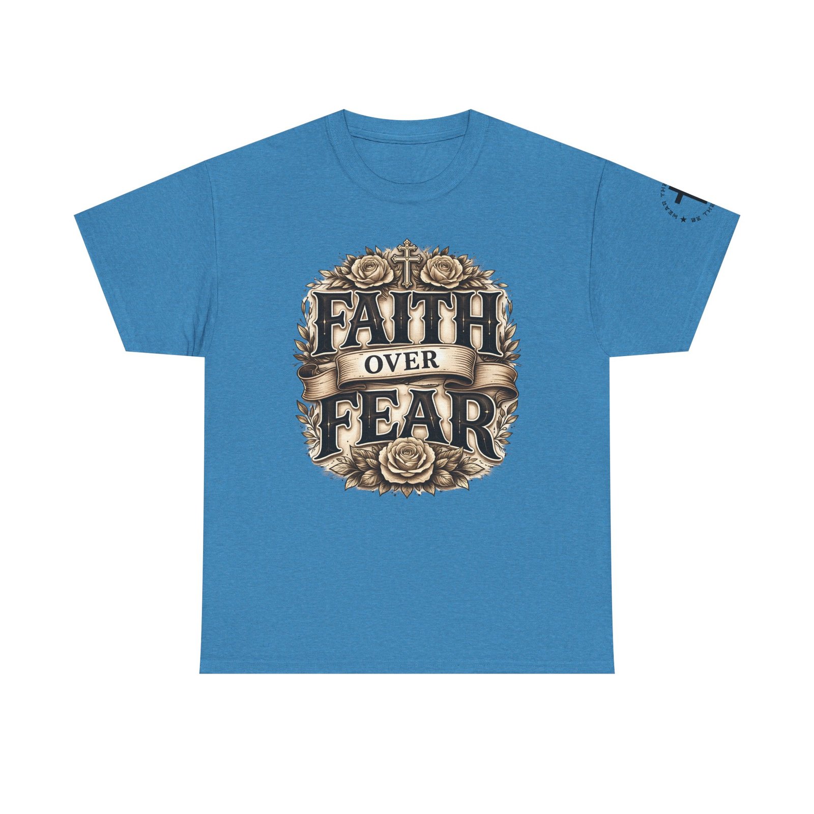 Faith Over Fear T-Shirt — Inspirational Christian Tee - Image 72