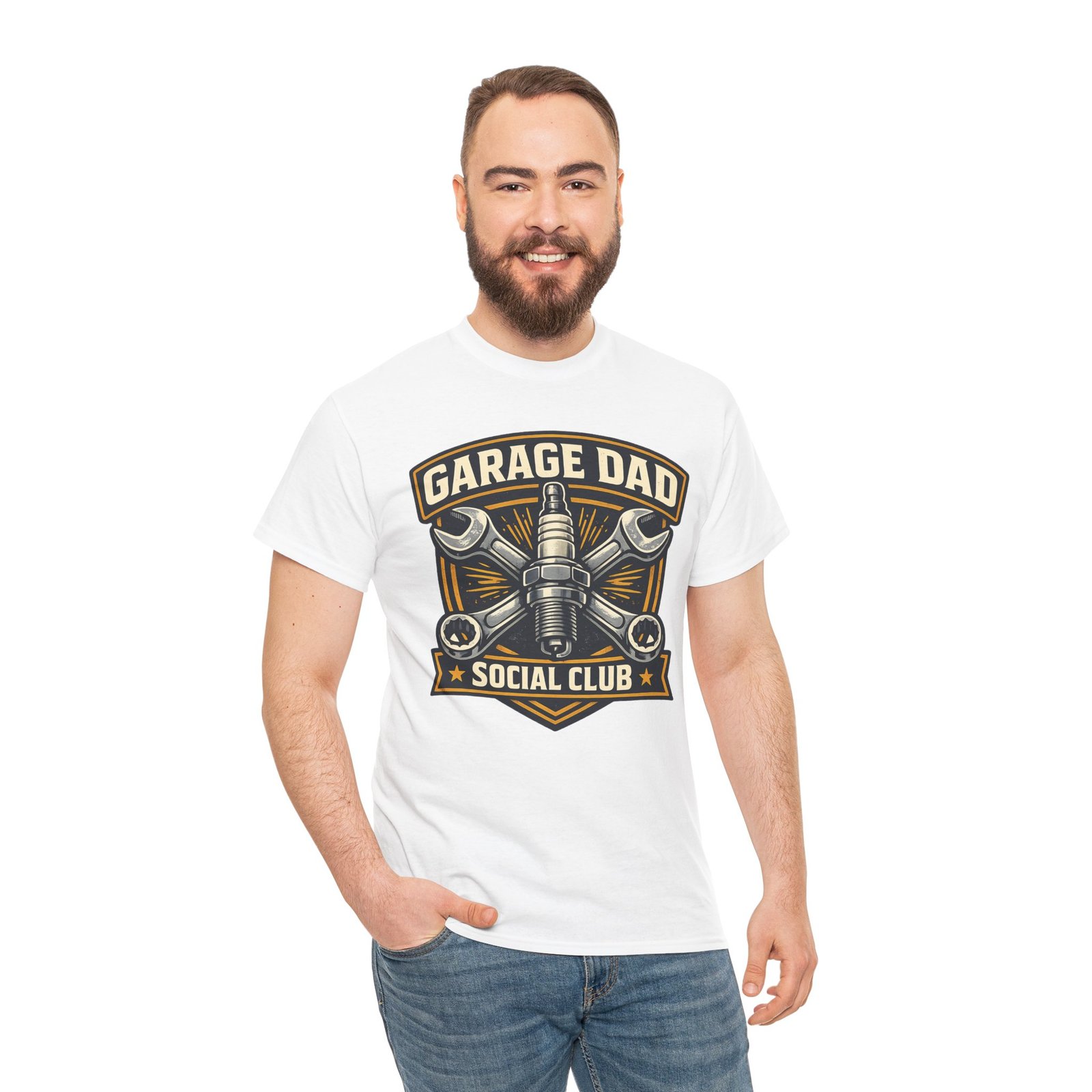 Garage Dad Social Club T-Shirt - Image 10
