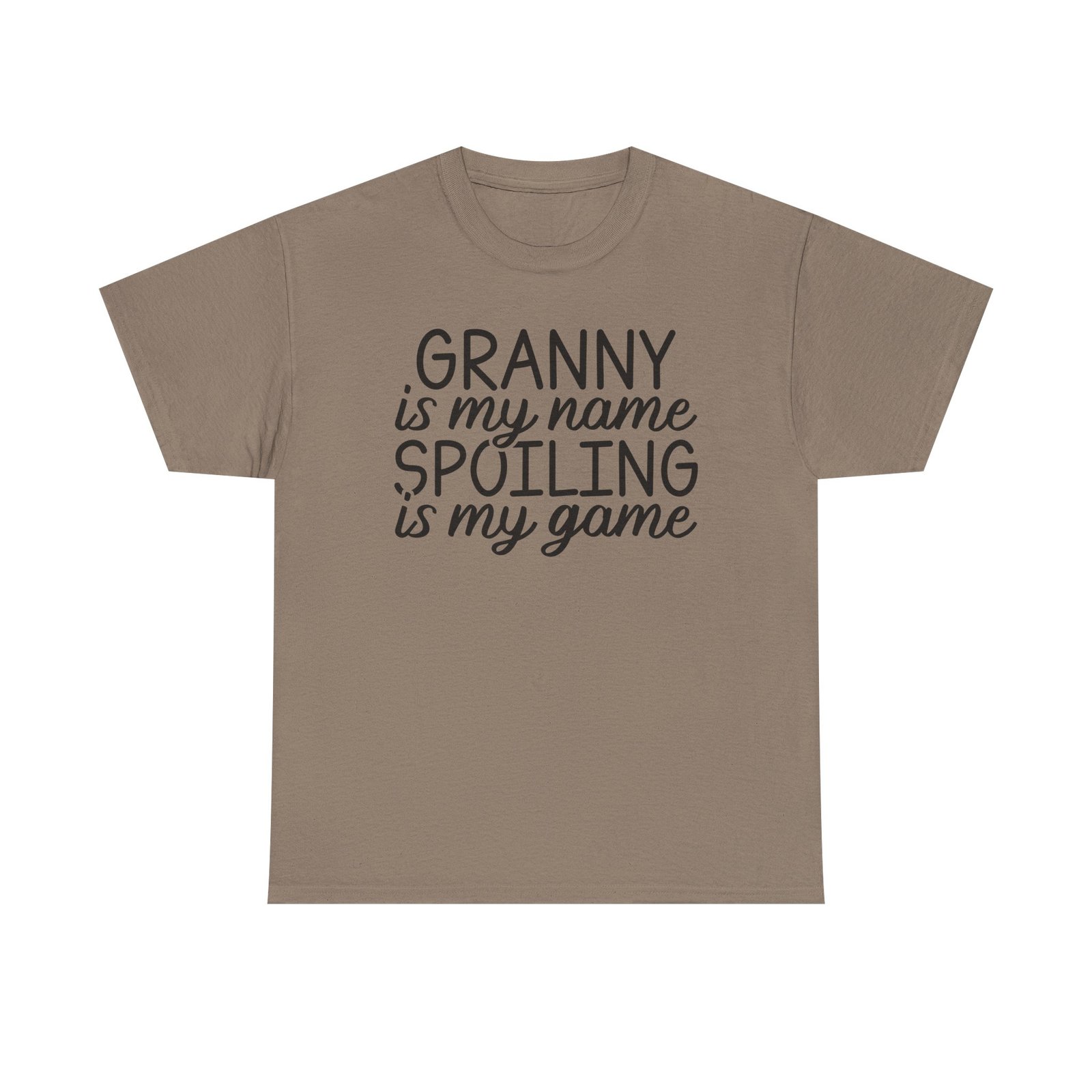 Granny Is My Name Spoiling Is My Game T-Shirt - Image 37