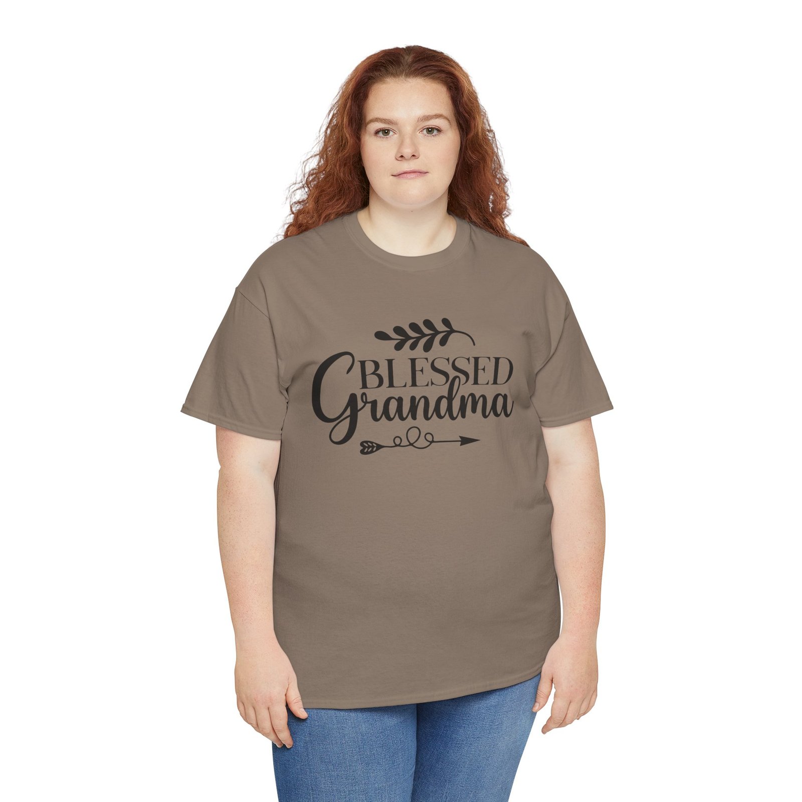Blessed Grandma T-Shirt – Floral Grandma Gift Tee - Image 42