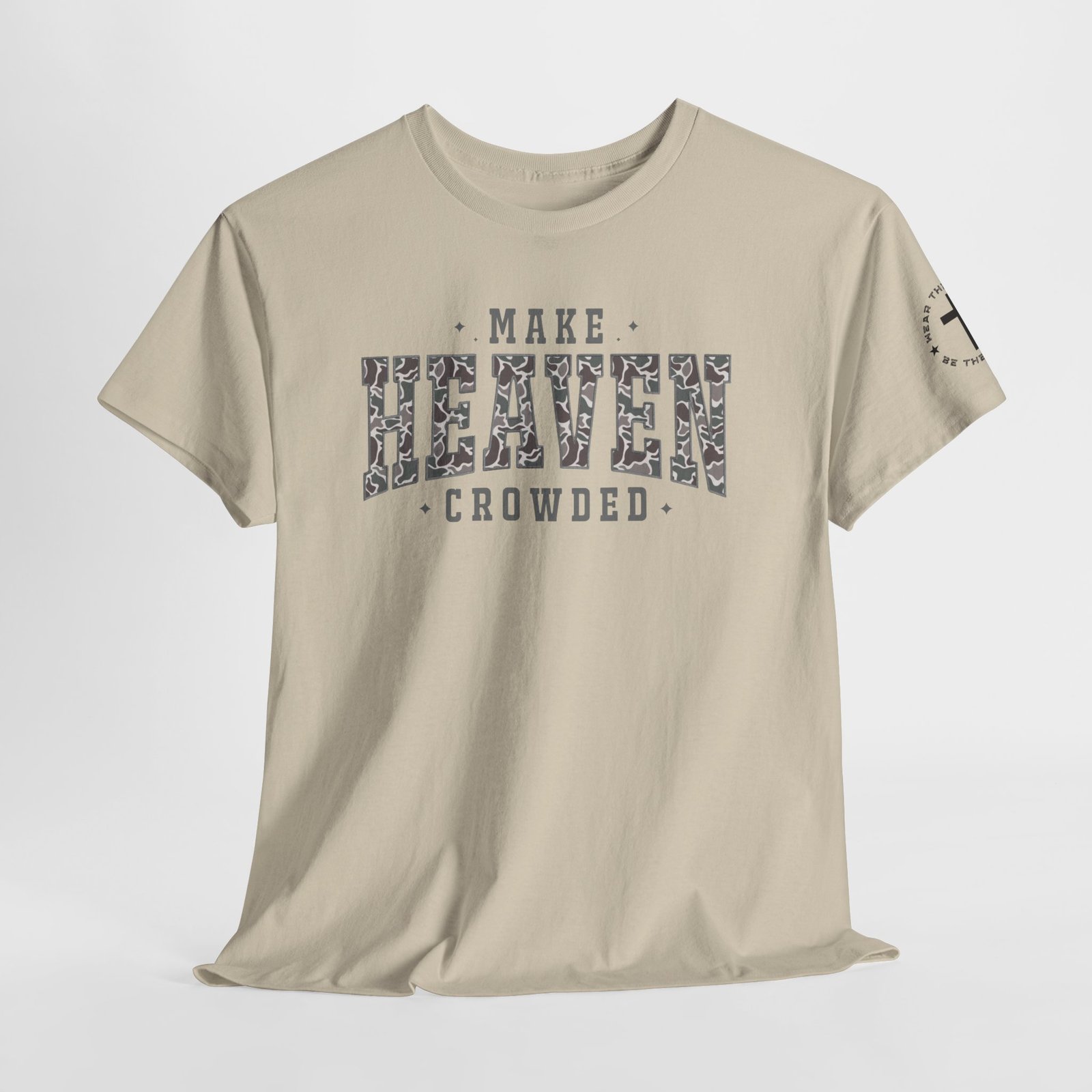 Make Heaven Crowded T-Shirt — Inspirational Christian Faith Tee - Image 34