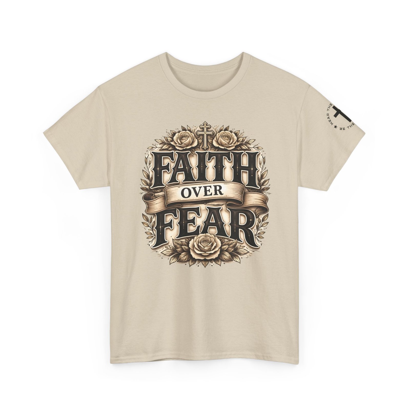 Faith Over Fear T-Shirt — Inspirational Christian Tee - Image 23
