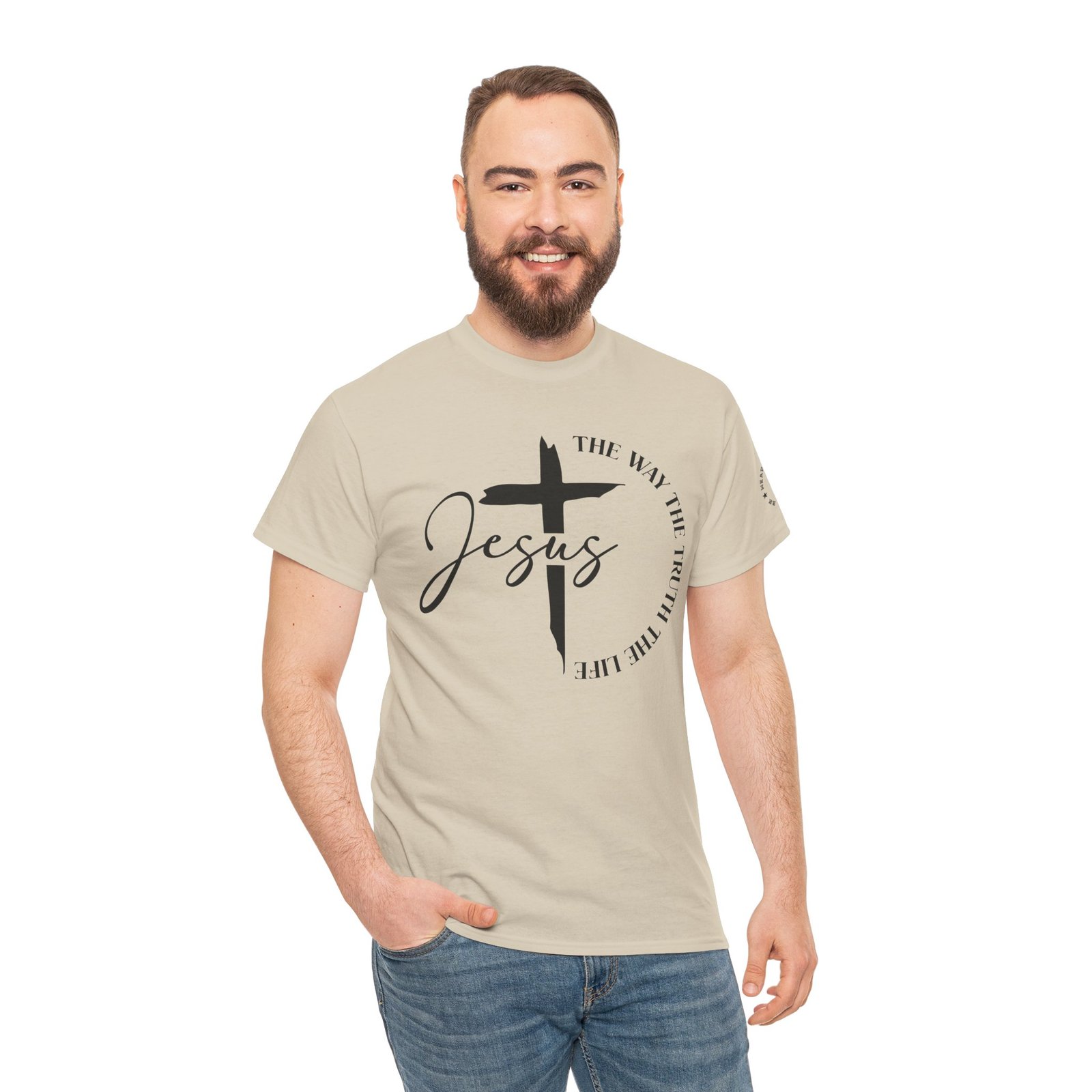 Jesus WAY | TRUTH | LIFE T-Shirt — Inspirational Christian Tee - Image 47