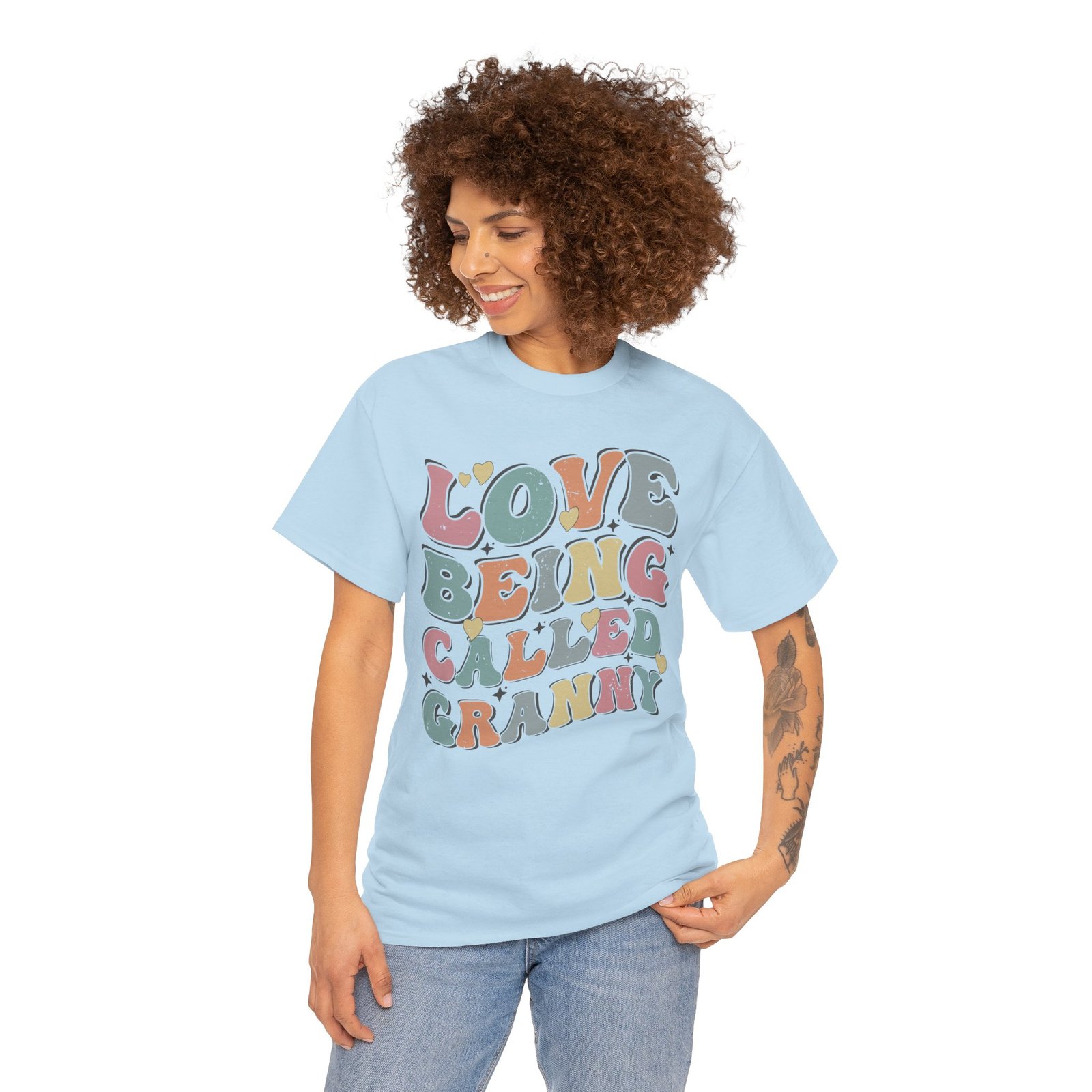 Love Being Called Granny T-Shirt — Proud Granny Tee - Image 61