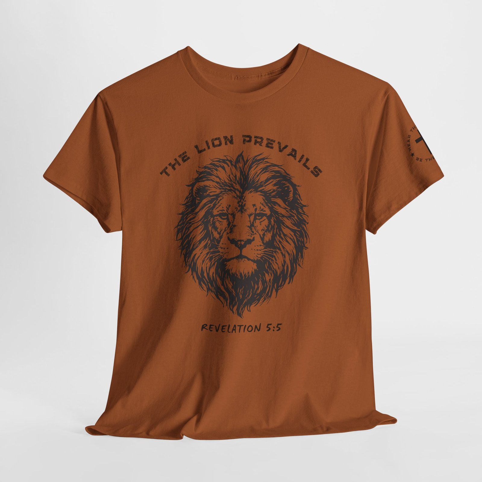 Lion Prevails T-Shirt — 'The Lion Prevails' Revelation 5:5 Christian Tee - Image 22