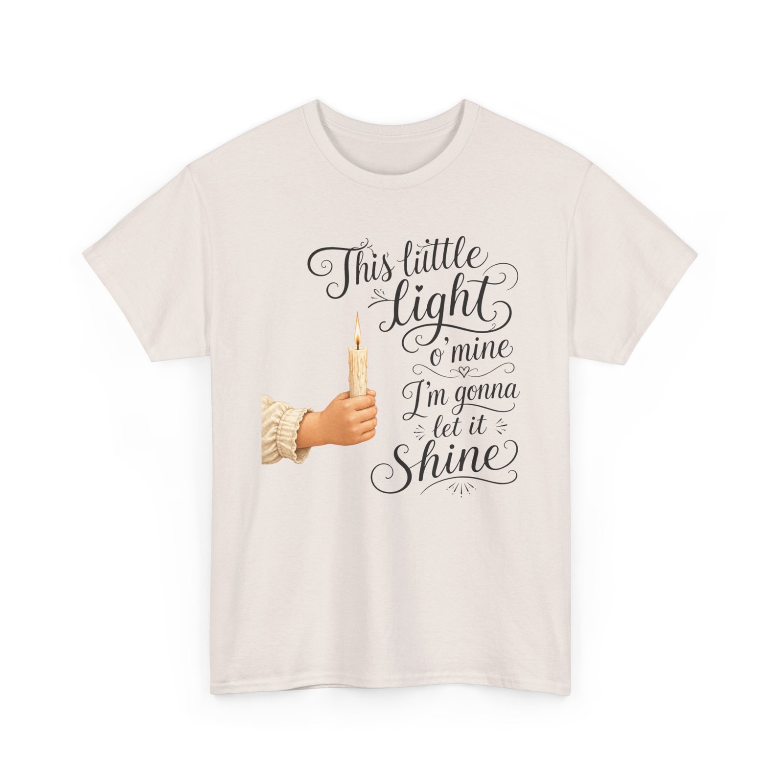 'This Little Light O' Mine' T-Shirt — Inspirational Gospel Tee - Image 24
