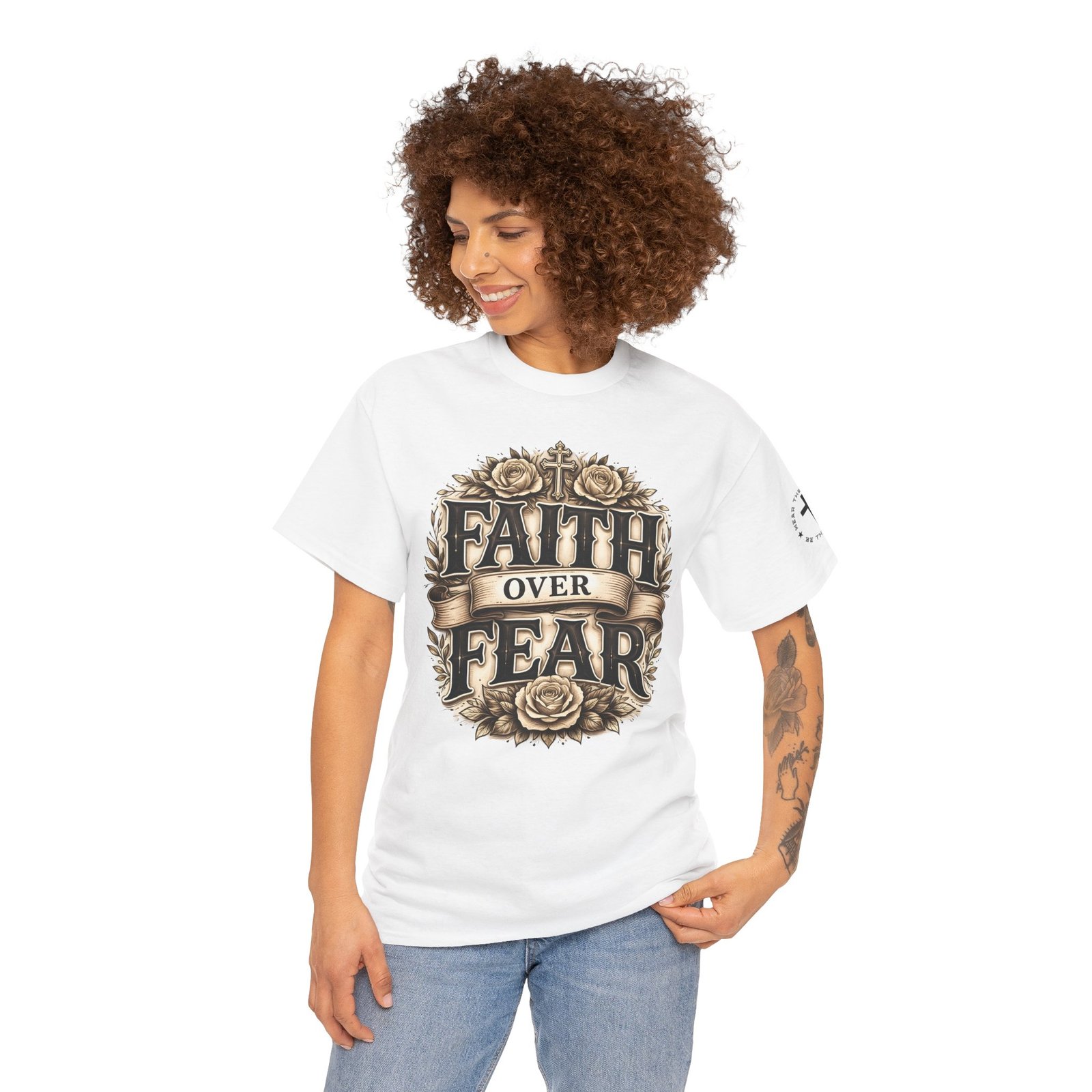Faith Over Fear T-Shirt — Inspirational Christian Tee - Image 14
