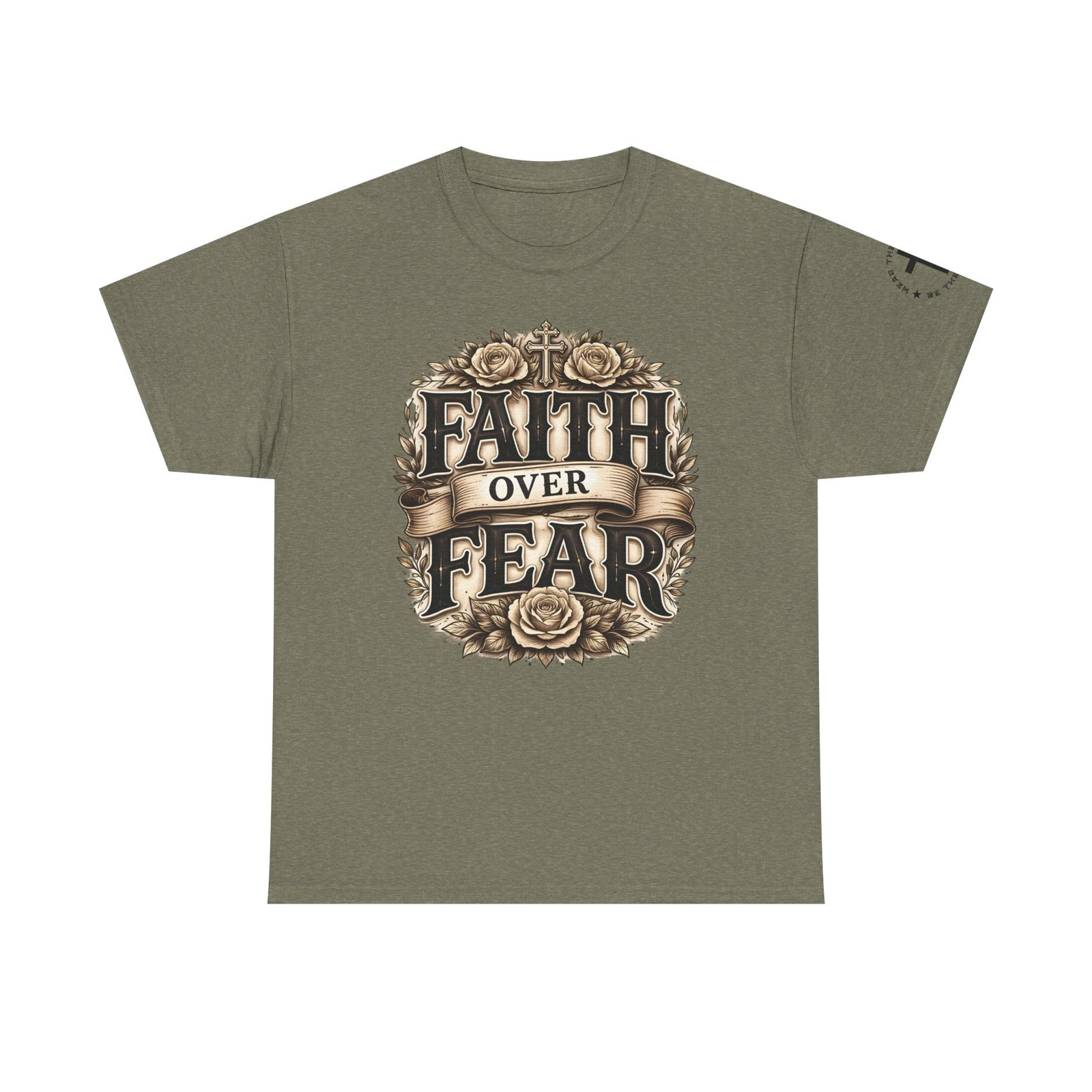 Faith Over Fear T-Shirt — Inspirational Christian Tee - Image 52