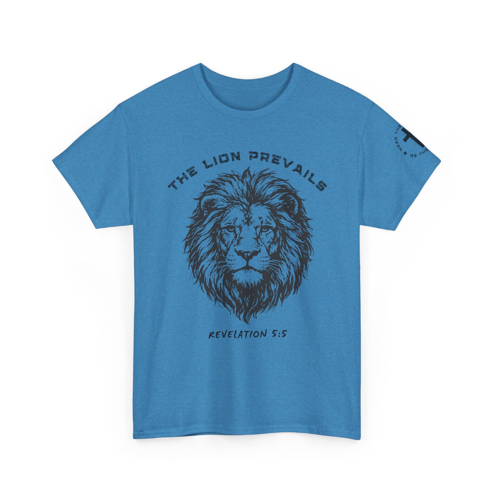 Lion Prevails T-Shirt — 'The Lion Prevails' Revelation 5:5 Christian Tee - Image 57