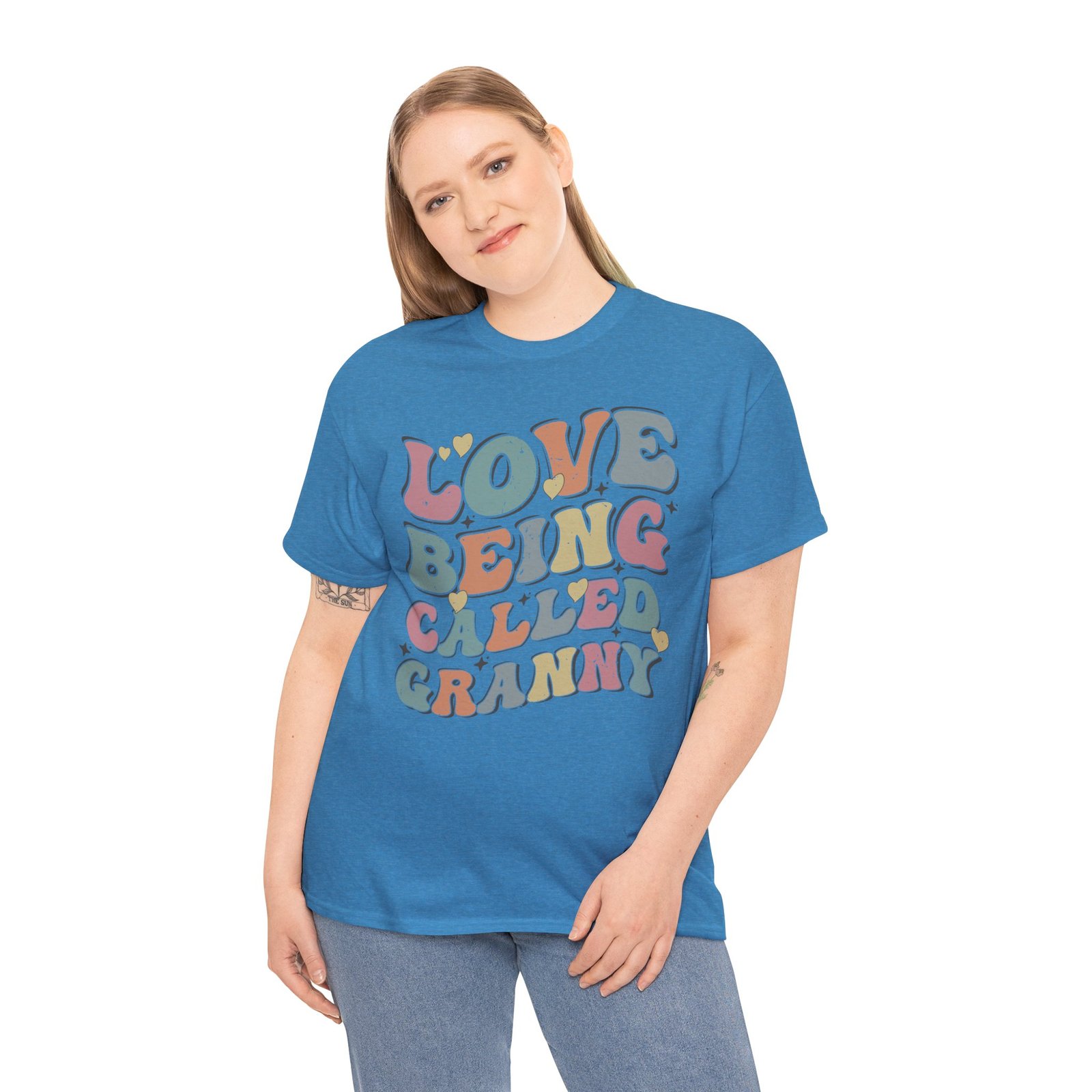 Love Being Called Granny T-Shirt — Proud Granny Tee - Image 55