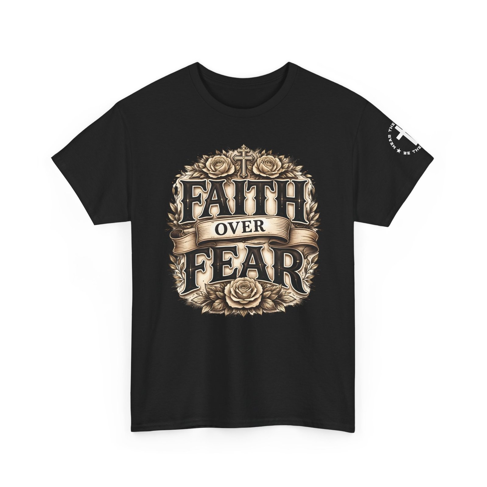 Faith Over Fear T-Shirt — Inspirational Christian Tee - Image 3