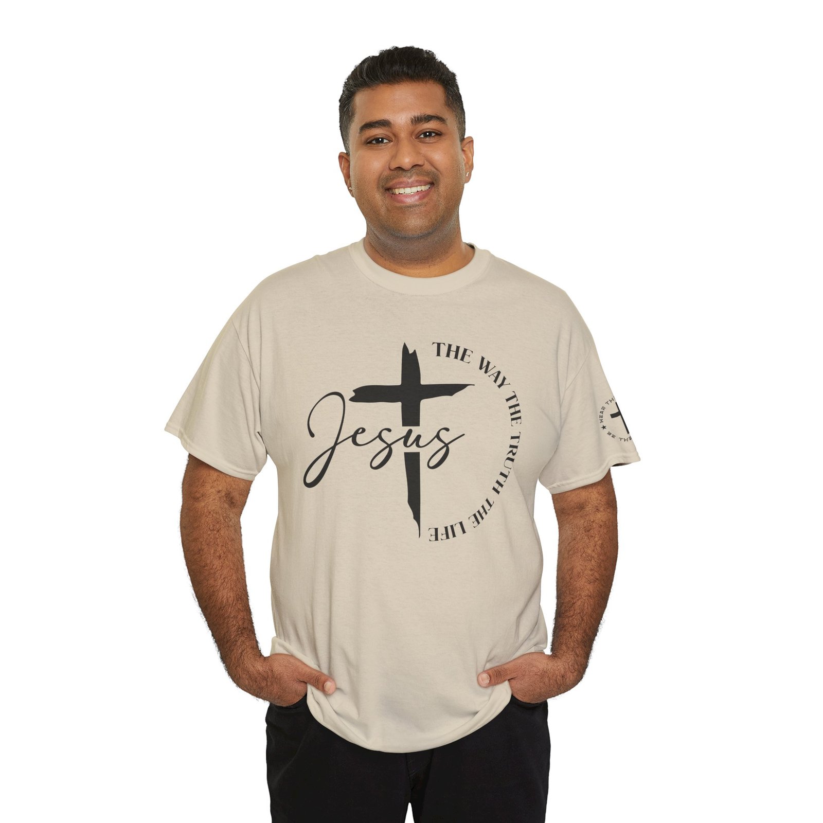 Jesus WAY | TRUTH | LIFE T-Shirt — Inspirational Christian Tee - Image 48