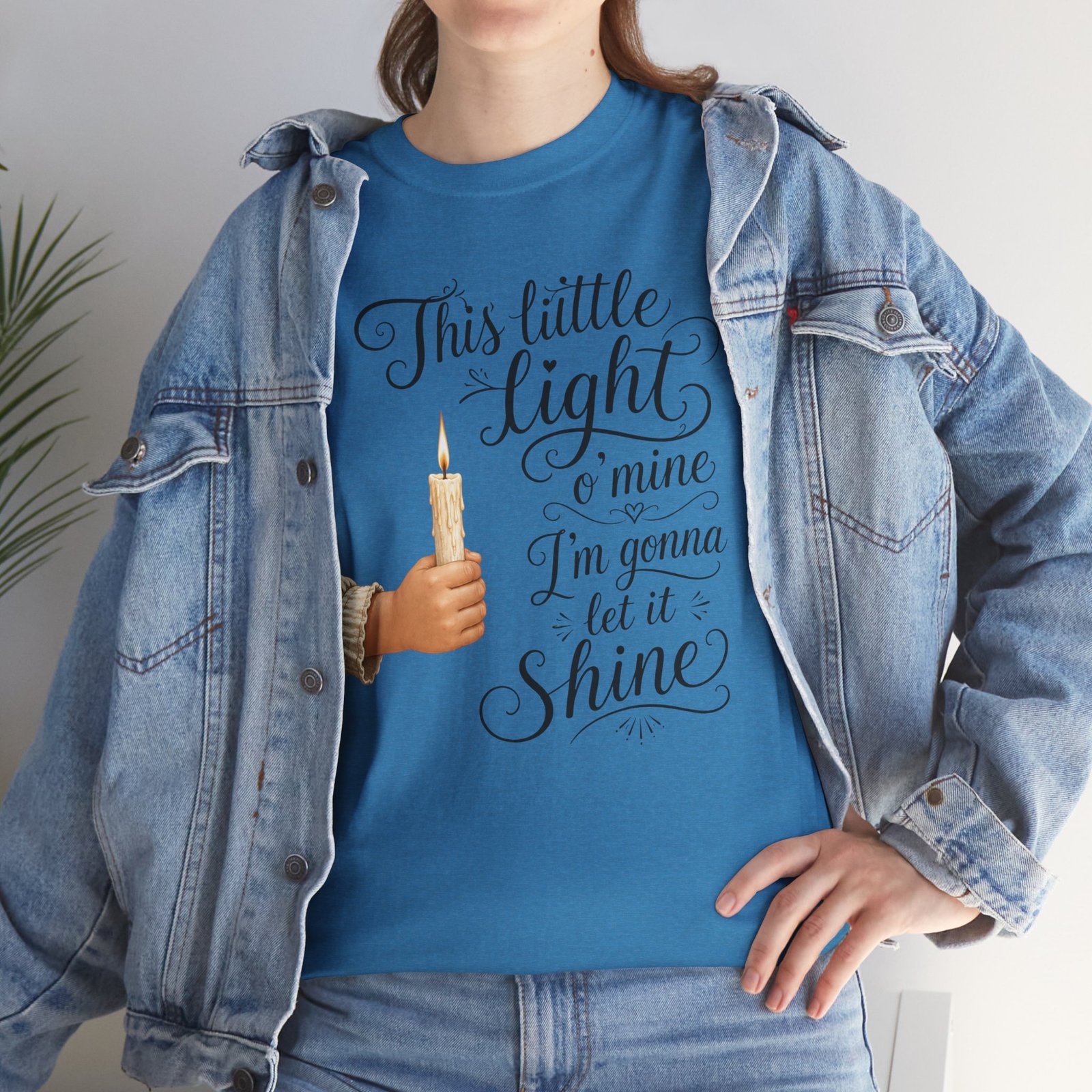 'This Little Light O' Mine' T-Shirt — Inspirational Gospel Tee - Image 56