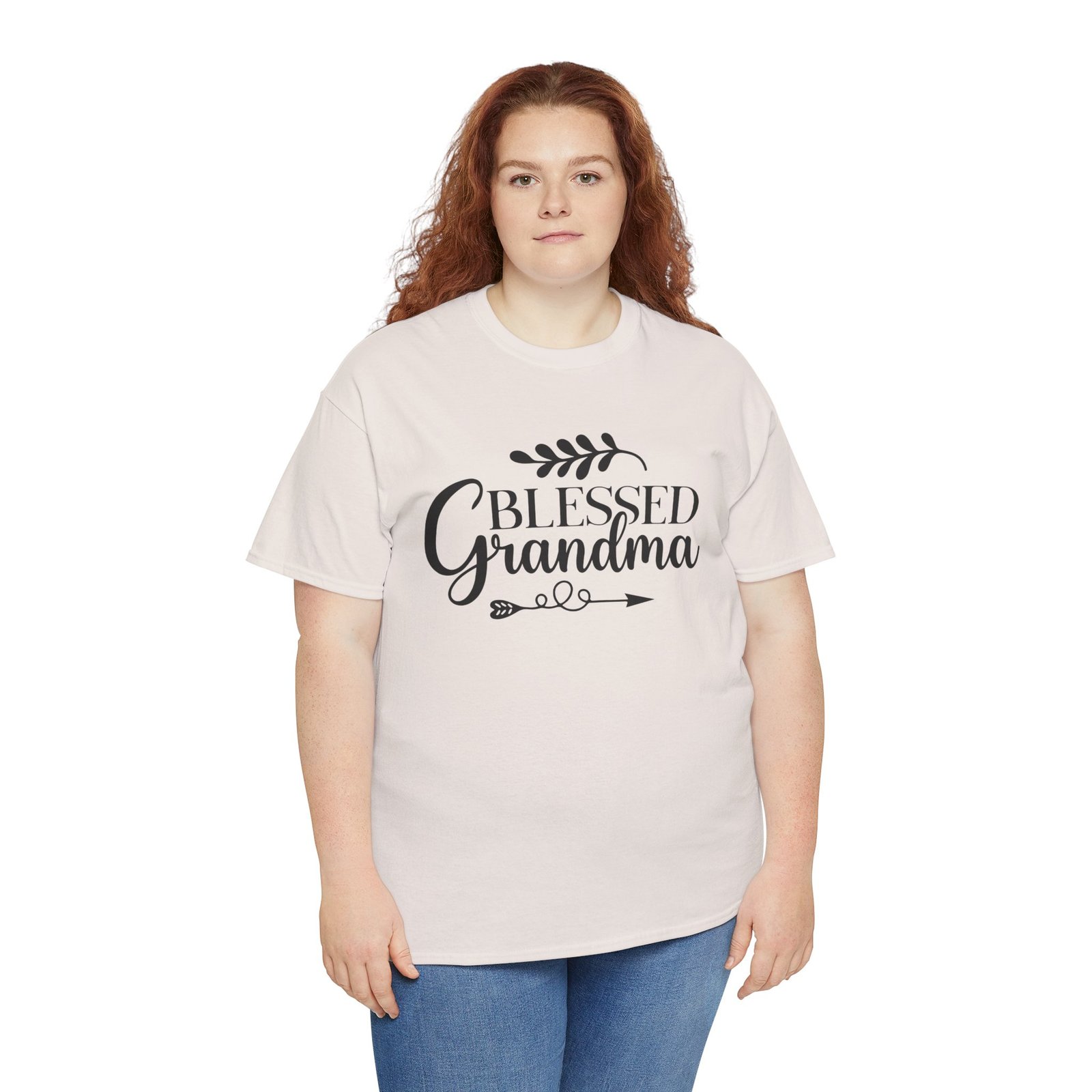 Blessed Grandma T-Shirt – Floral Grandma Gift Tee - Image 28