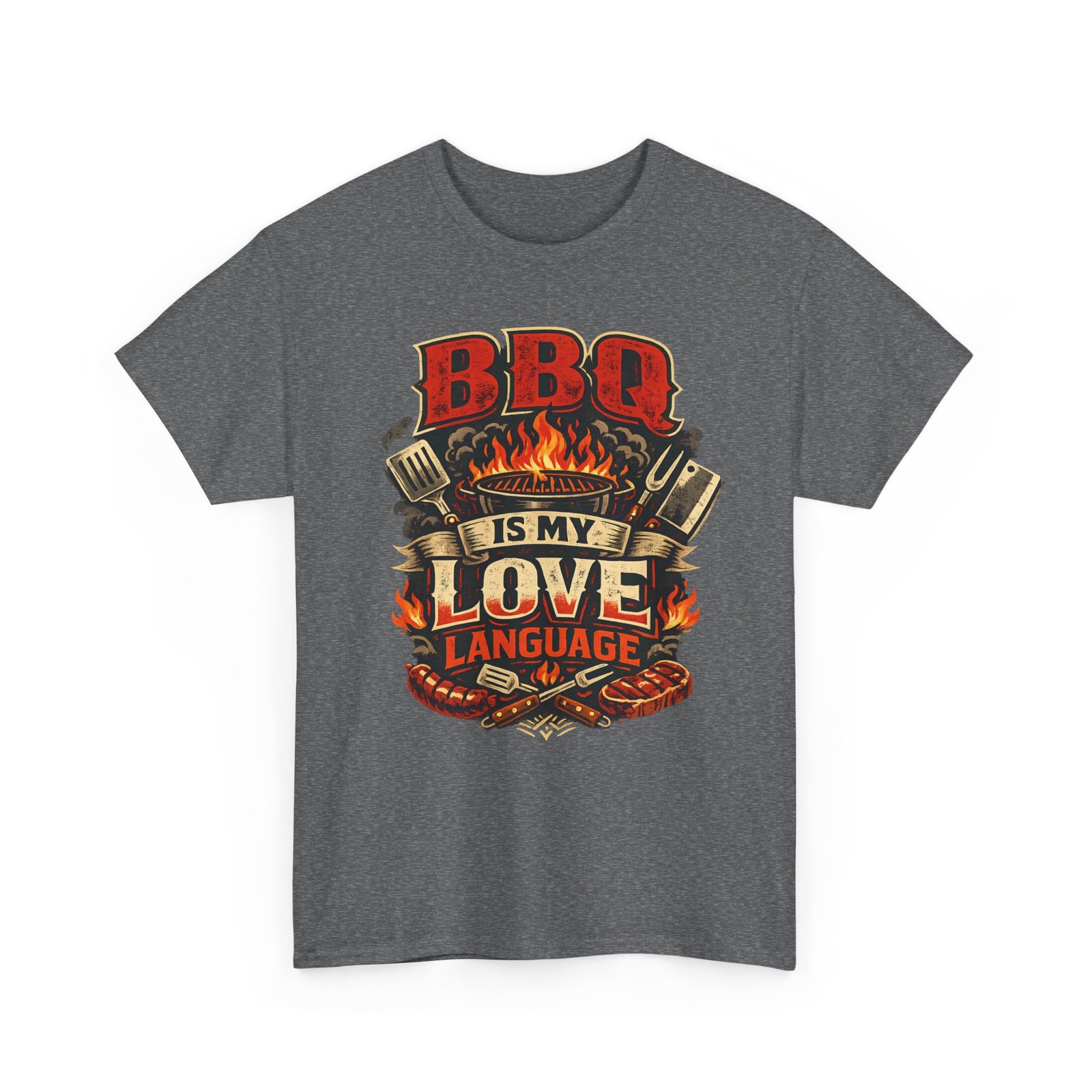 BBQ Is My Love Language T-Shirt - Image 45