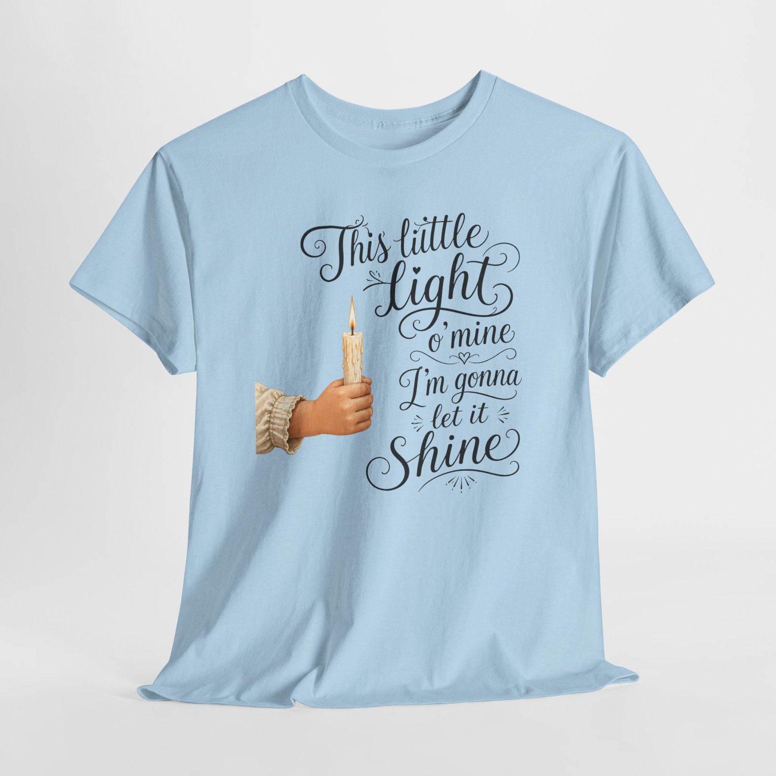 'This Little Light O' Mine' T-Shirt — Inspirational Gospel Tee - Image 64