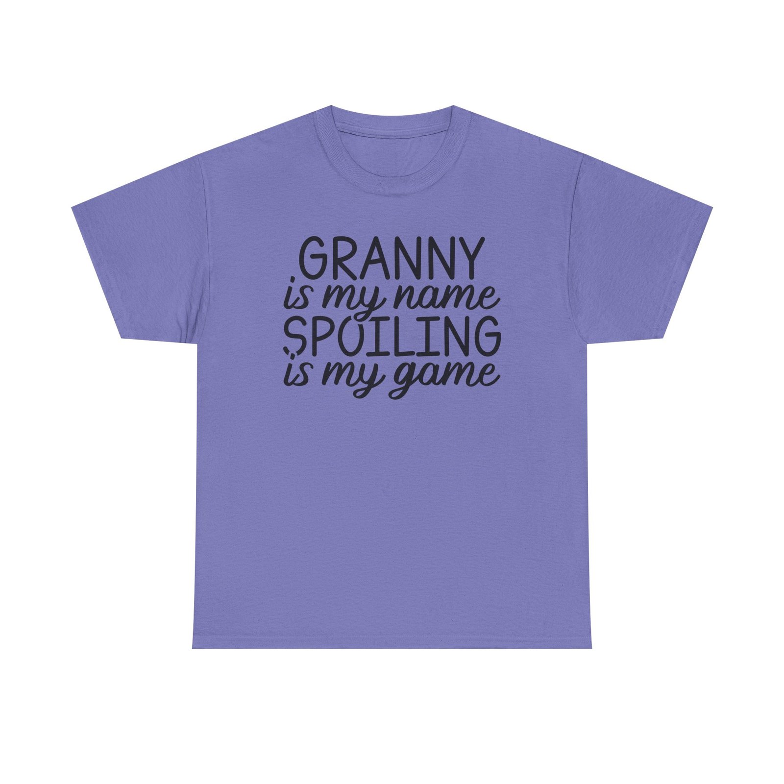Granny Is My Name Spoiling Is My Game T-Shirt - Image 72