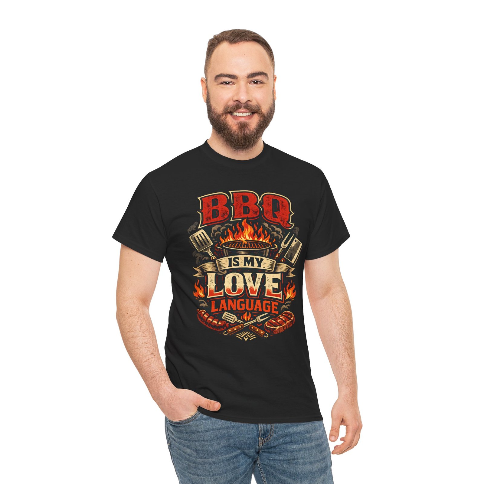 BBQ Is My Love Language T-Shirt - Image 17