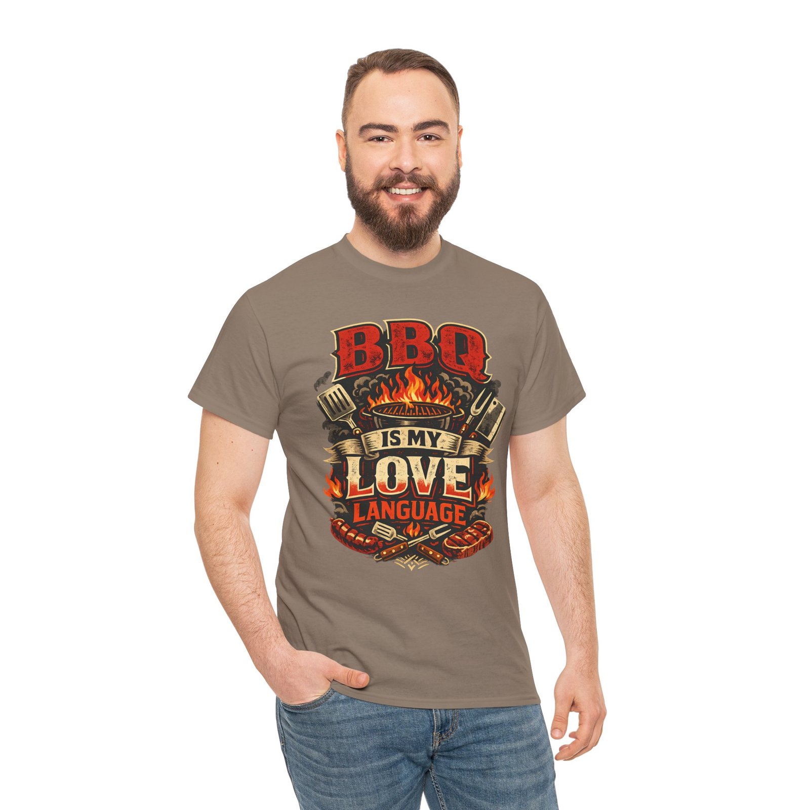 BBQ Is My Love Language T-Shirt - Image 35