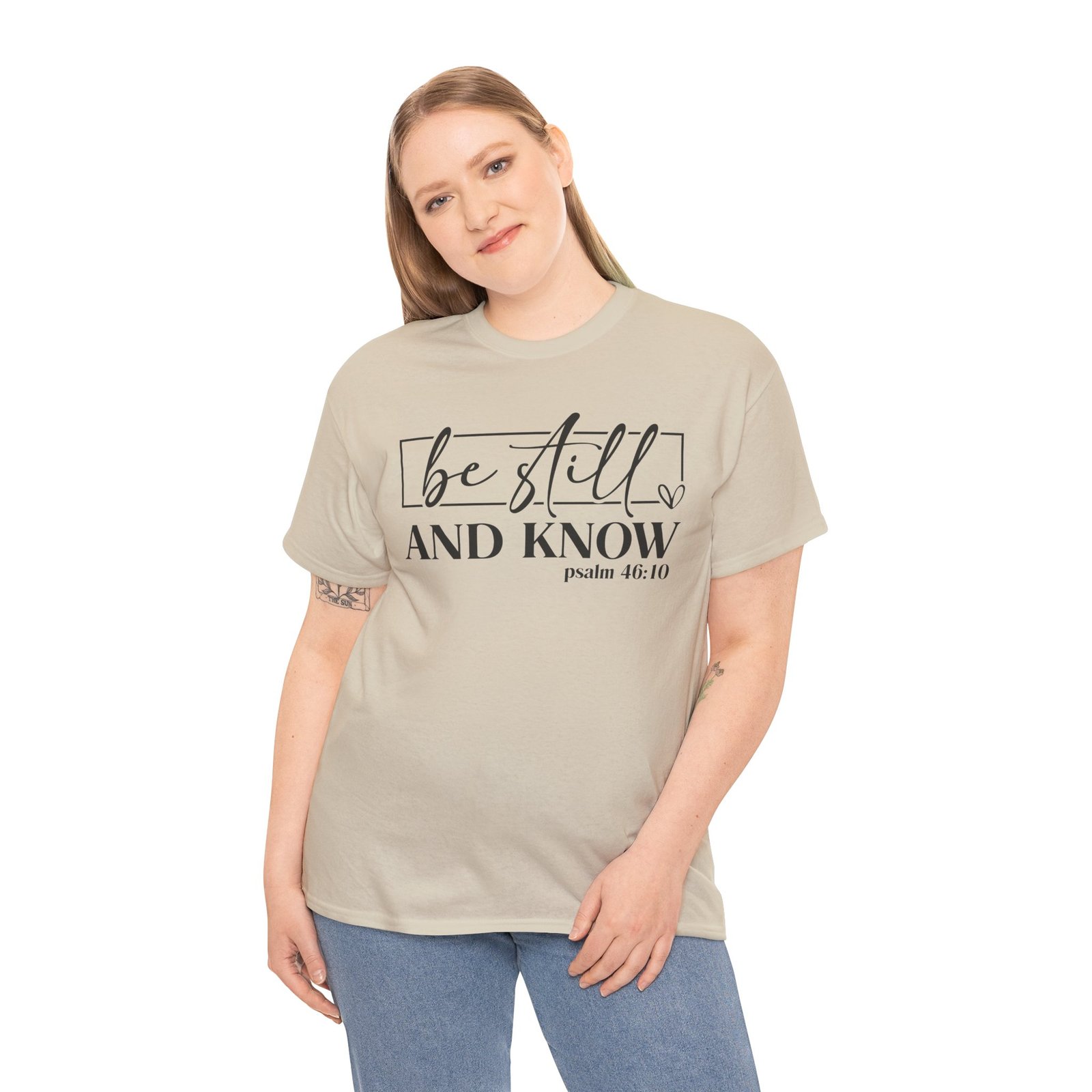Be Still & Know Psalm 46 — Christian Faith Graphic Tee - Image 20
