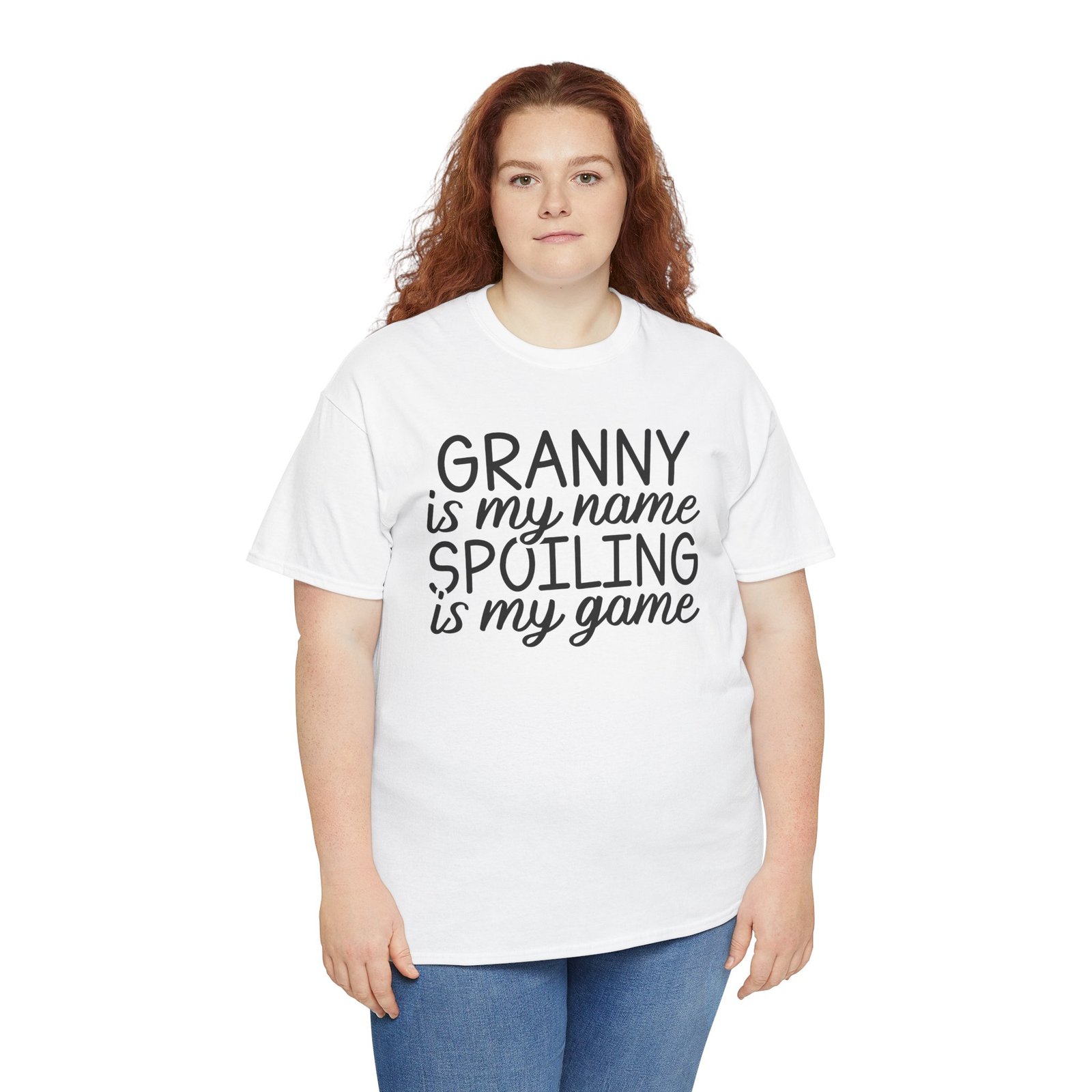 Granny Is My Name Spoiling Is My Game T-Shirt - Image 13
