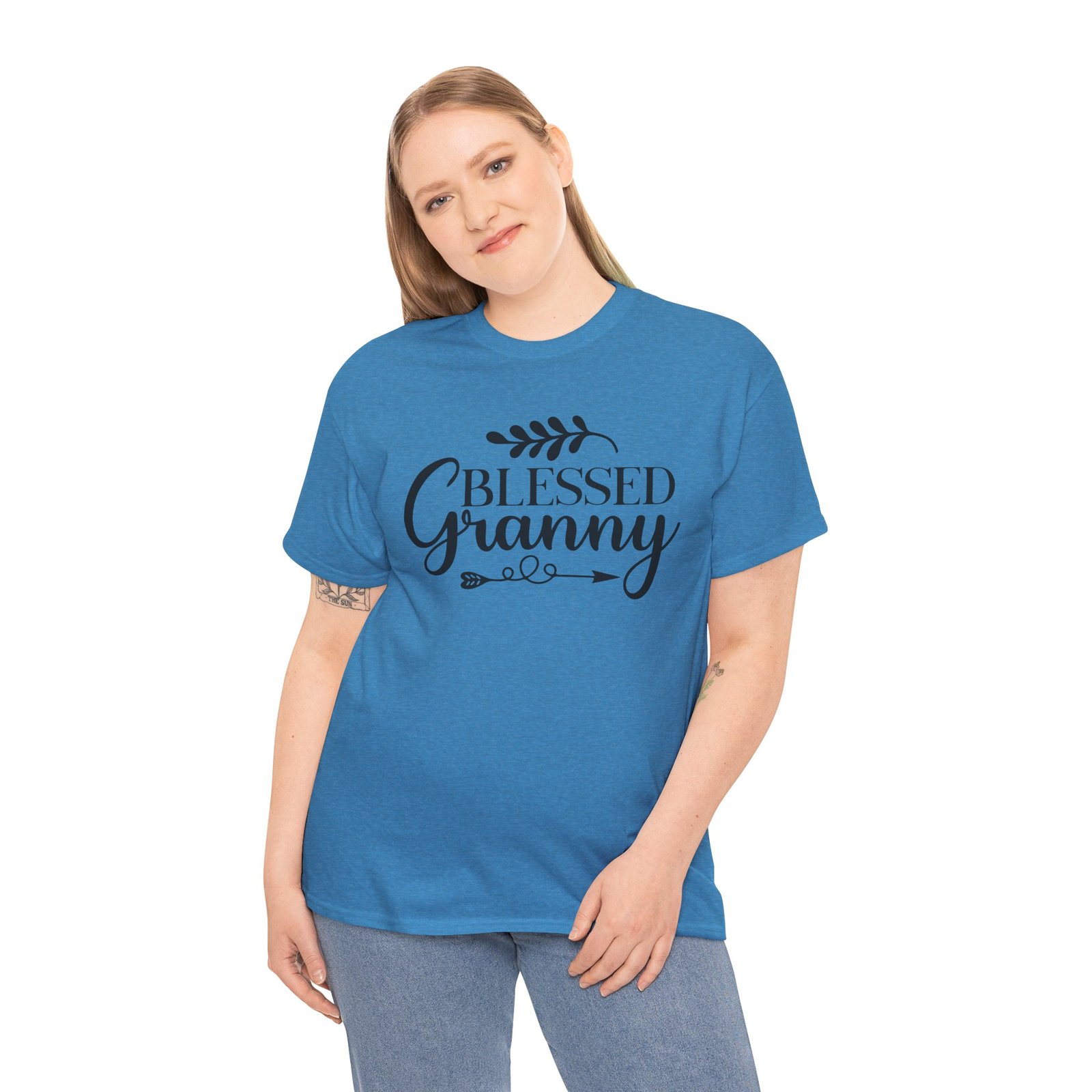 Blessed Granny T-Shirt – Floral Grandma Gift Tee - Image 5