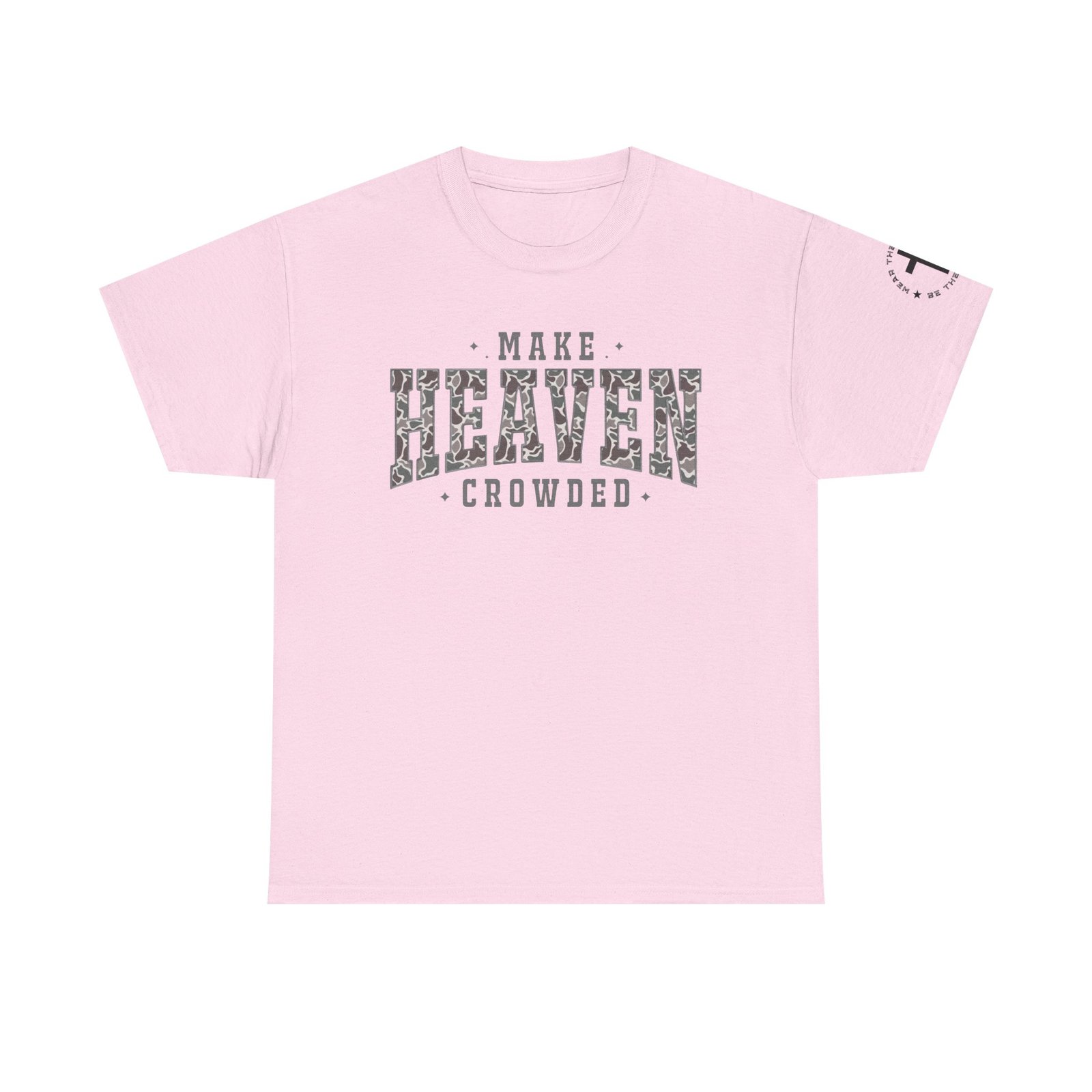 Make Heaven Crowded T-Shirt — Inspirational Christian Faith Tee - Image 92