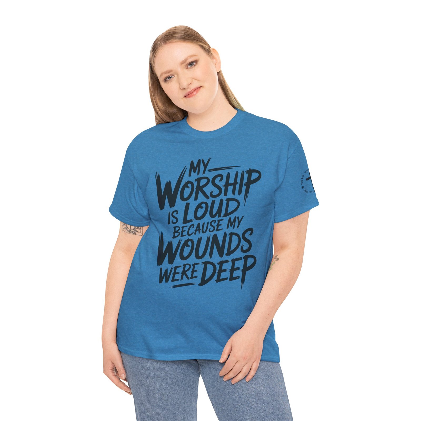 Loud Worship Tee — Christian Graphic T-Shirt - Image 69