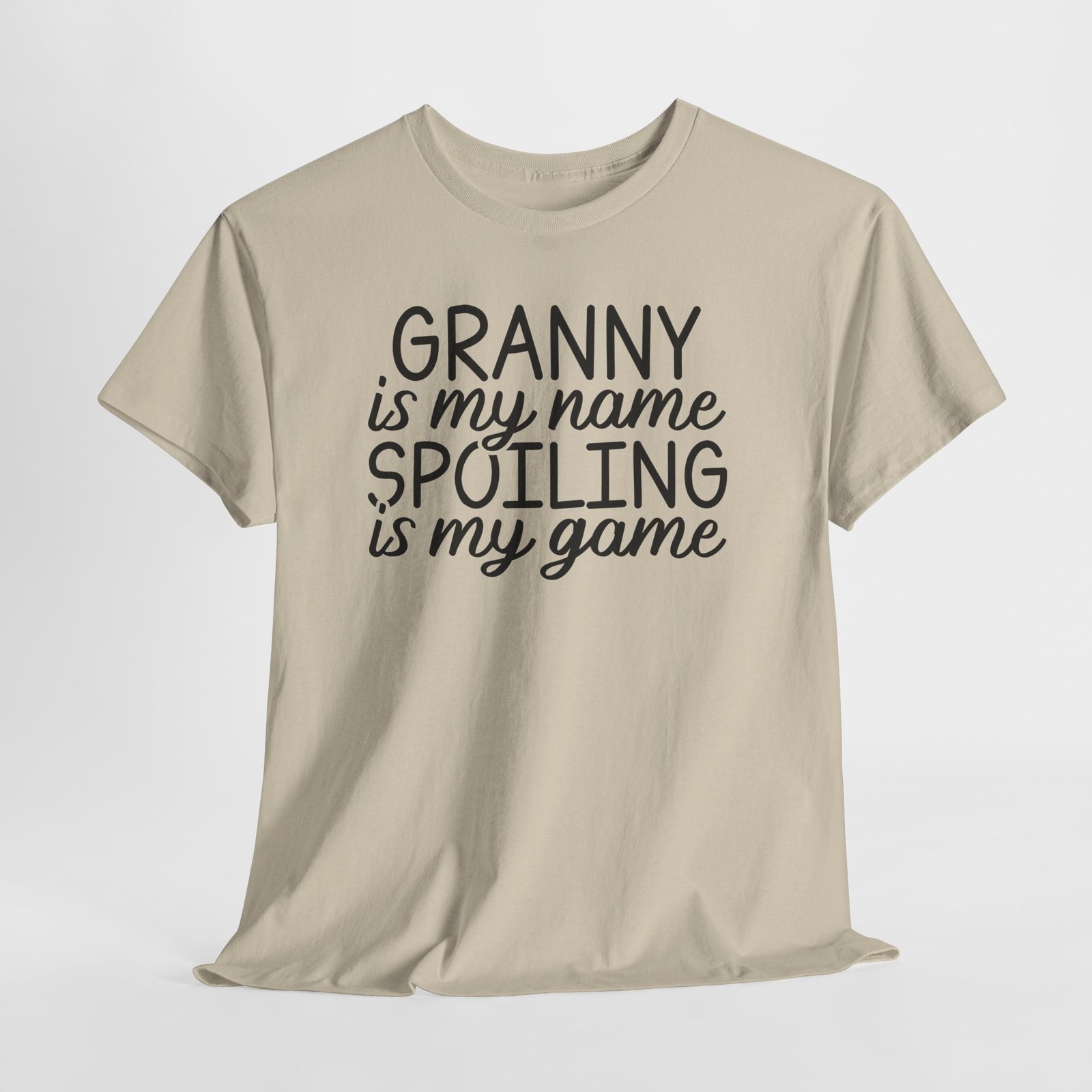Granny Is My Name Spoiling Is My Game T-Shirt - Image 18