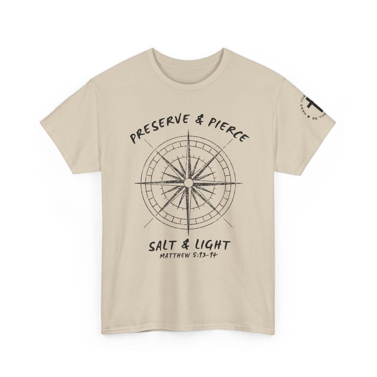 Compass Graphic Tee — "Salt and Light" Inspirational Christian T-Shirt - Image 33