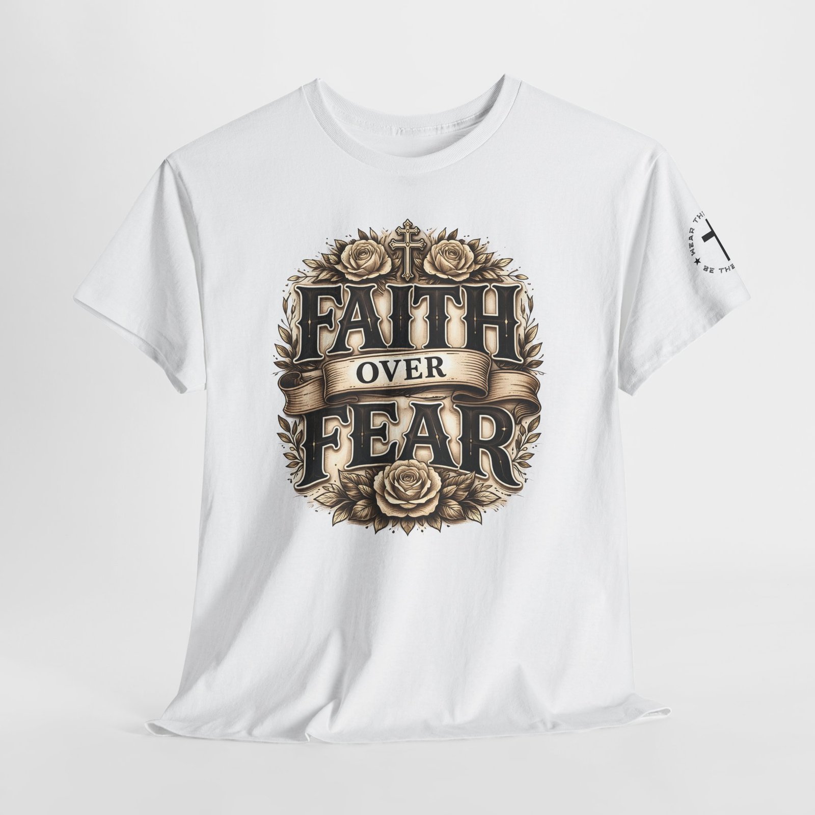 Faith Over Fear T-Shirt — Inspirational Christian Tee - Image 13