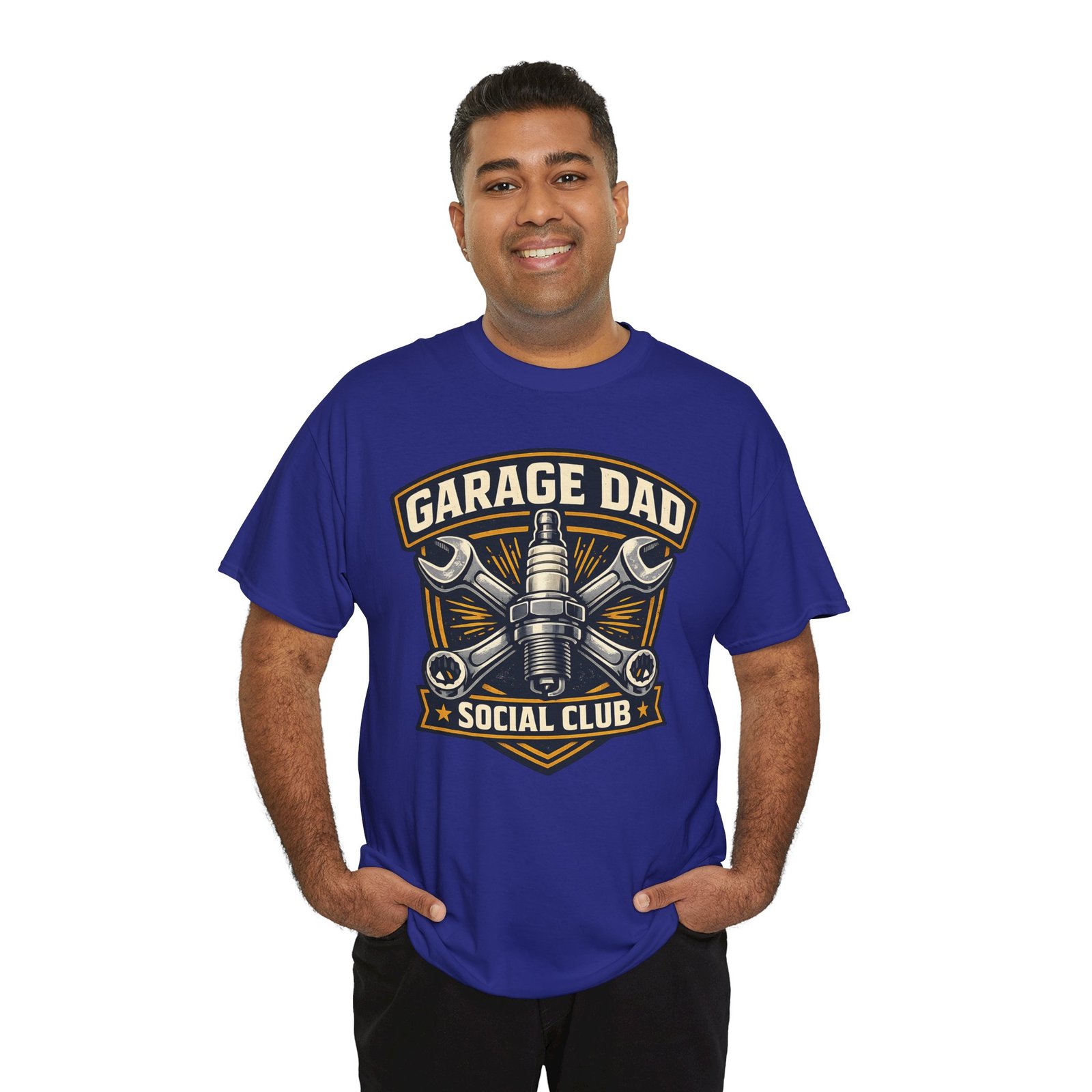 Garage Dad Social Club T-Shirt - Image 60
