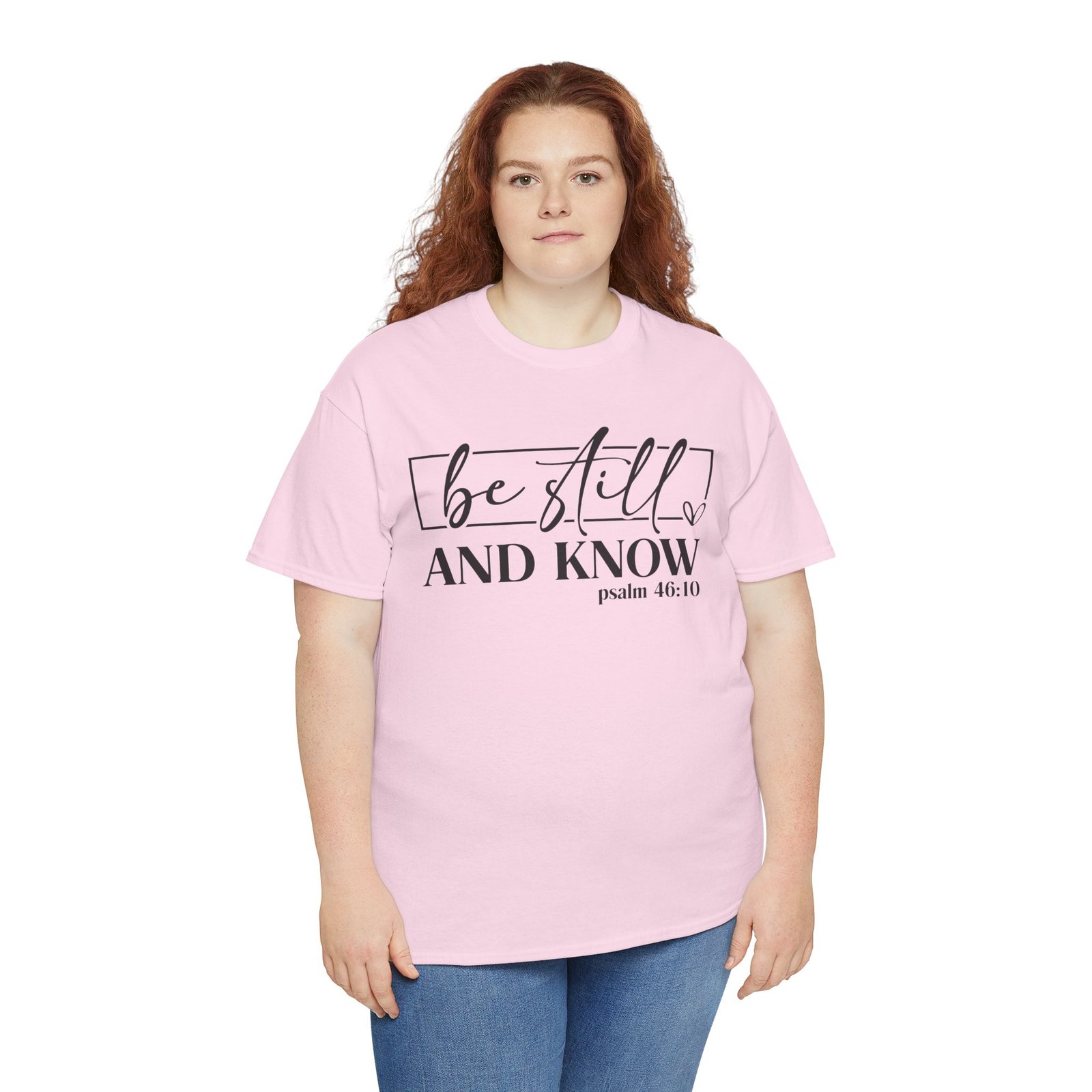 Be Still & Know Psalm 46 — Christian Faith Graphic Tee - Image 77