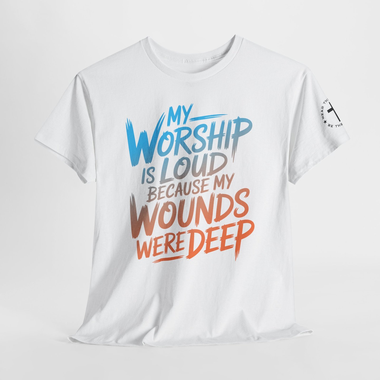 Loud Worship Tee — Christian Graphic T-Shirt - Image 12
