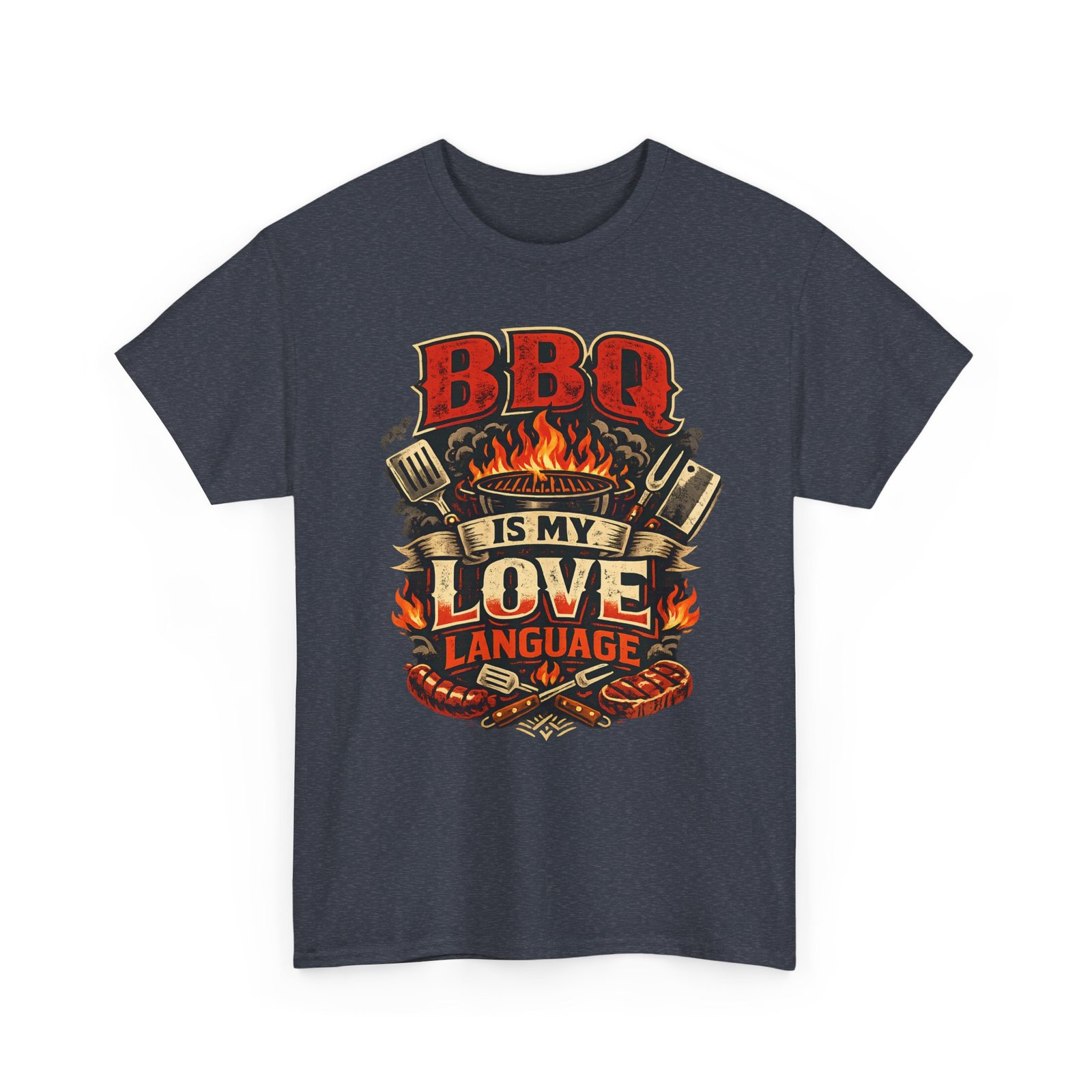 BBQ Is My Love Language T-Shirt - Image 63
