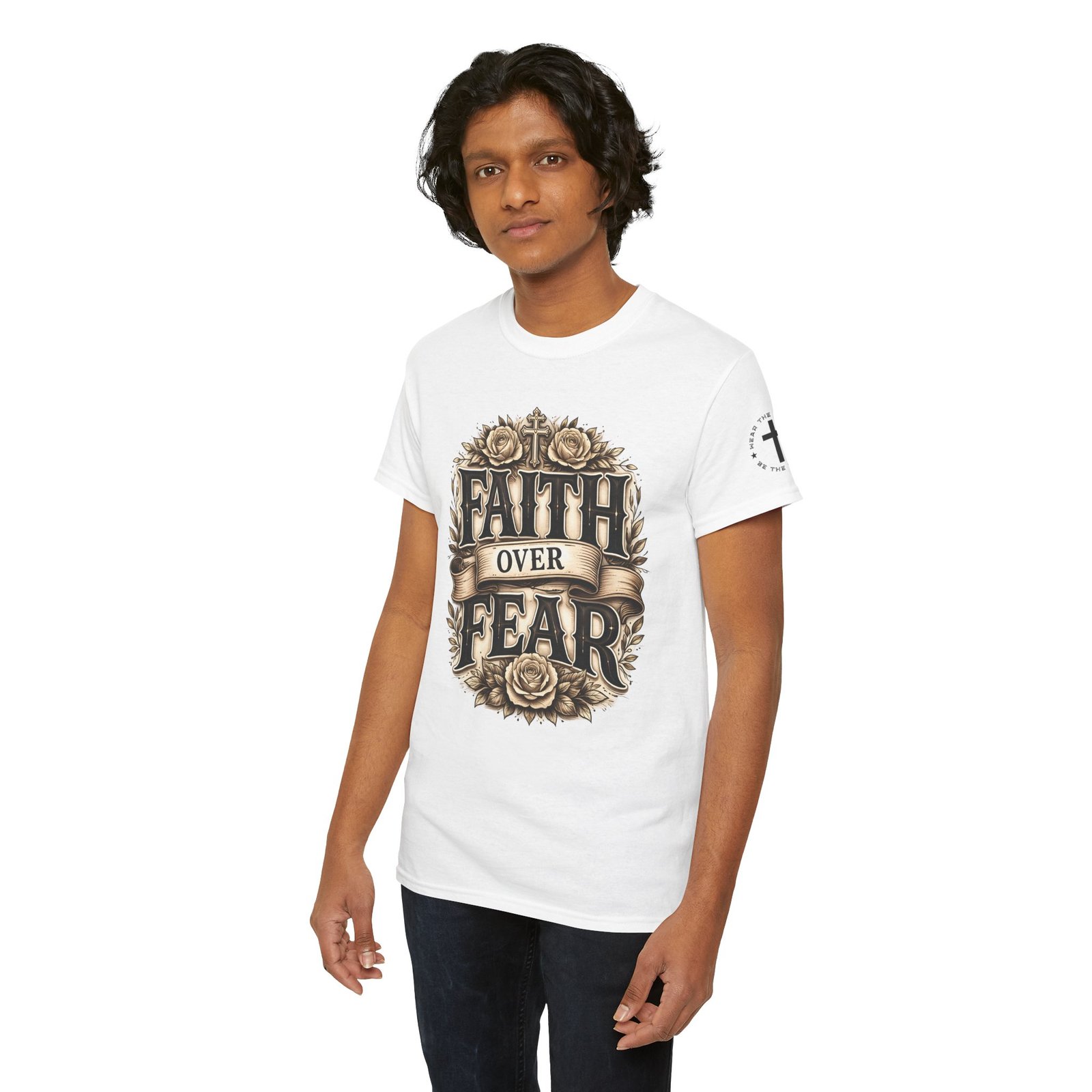 Faith Over Fear T-Shirt — Inspirational Christian Tee - Image 18