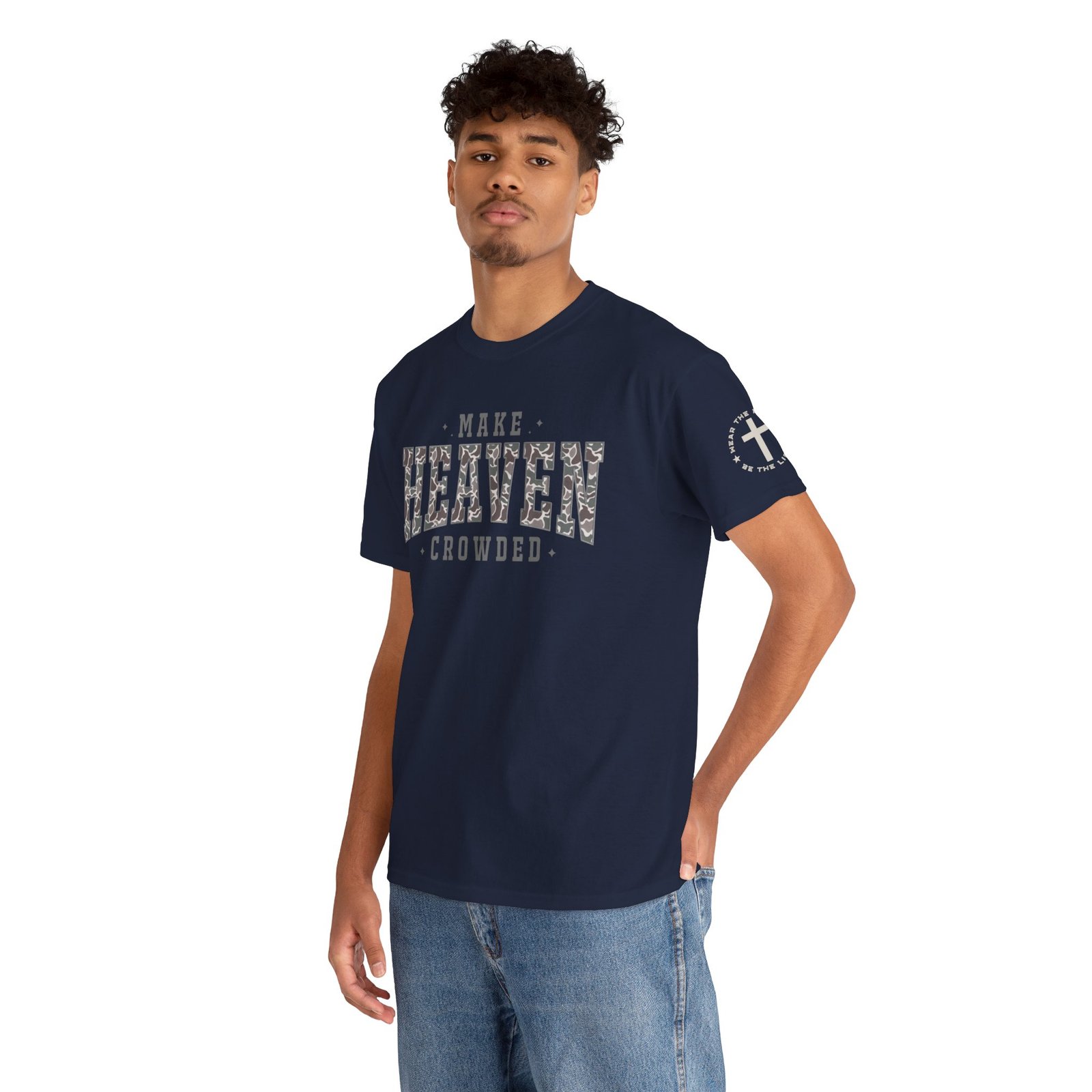 Make Heaven Crowded T-Shirt — Inspirational Christian Faith Tee - Image 78