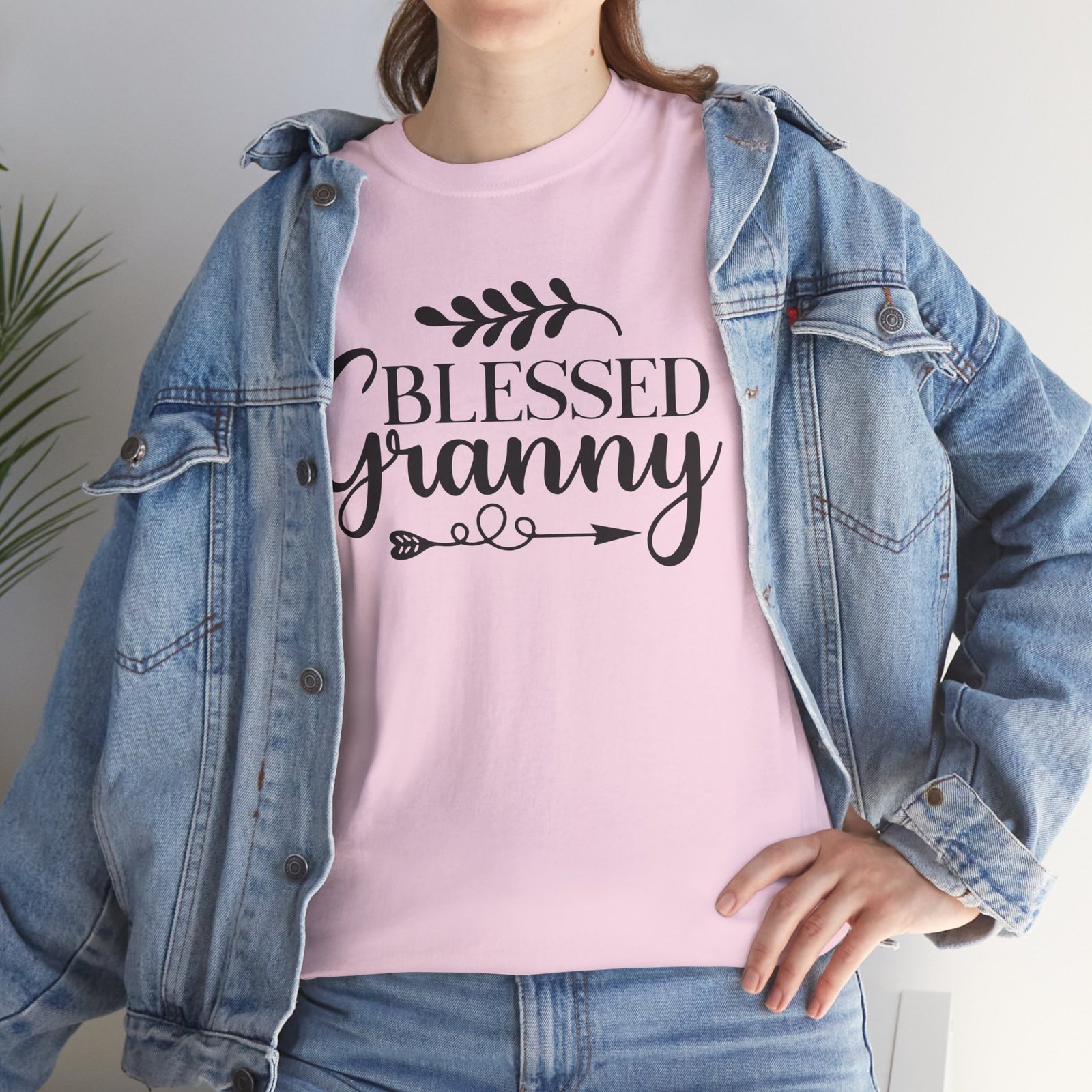 Blessed Granny T-Shirt – Floral Grandma Gift Tee - Image 78