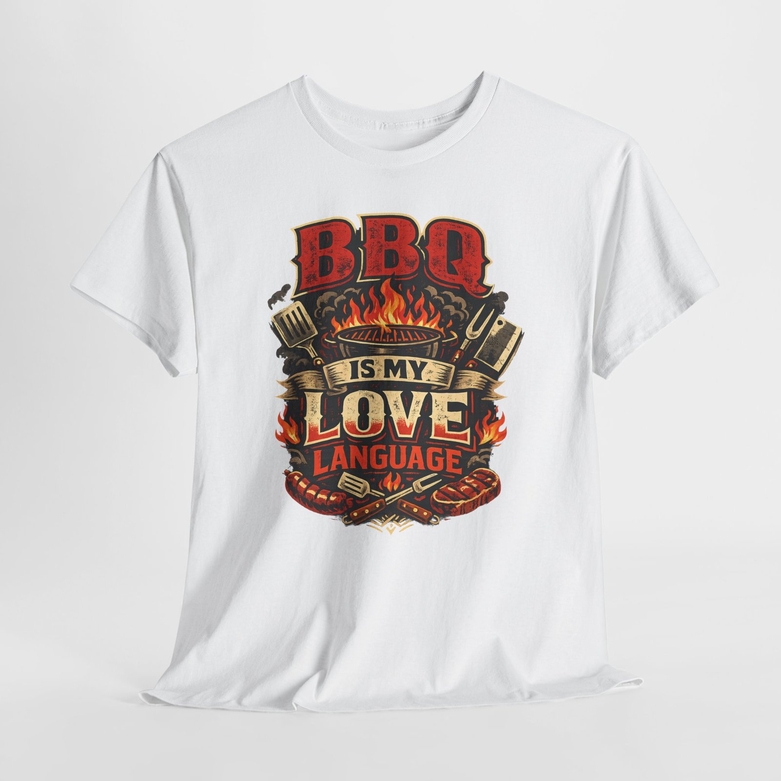 BBQ Is My Love Language T-Shirt - Image 9