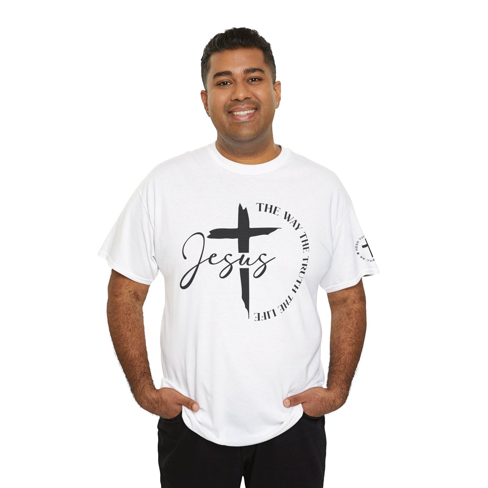 Jesus WAY | TRUTH | LIFE T-Shirt — Inspirational Christian Tee - Image 17