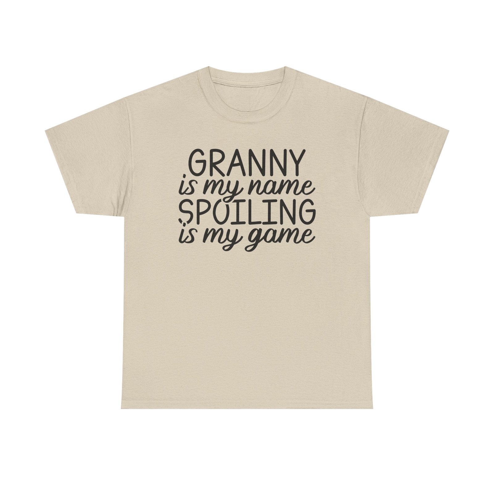 Granny Is My Name Spoiling Is My Game T-Shirt - Image 16