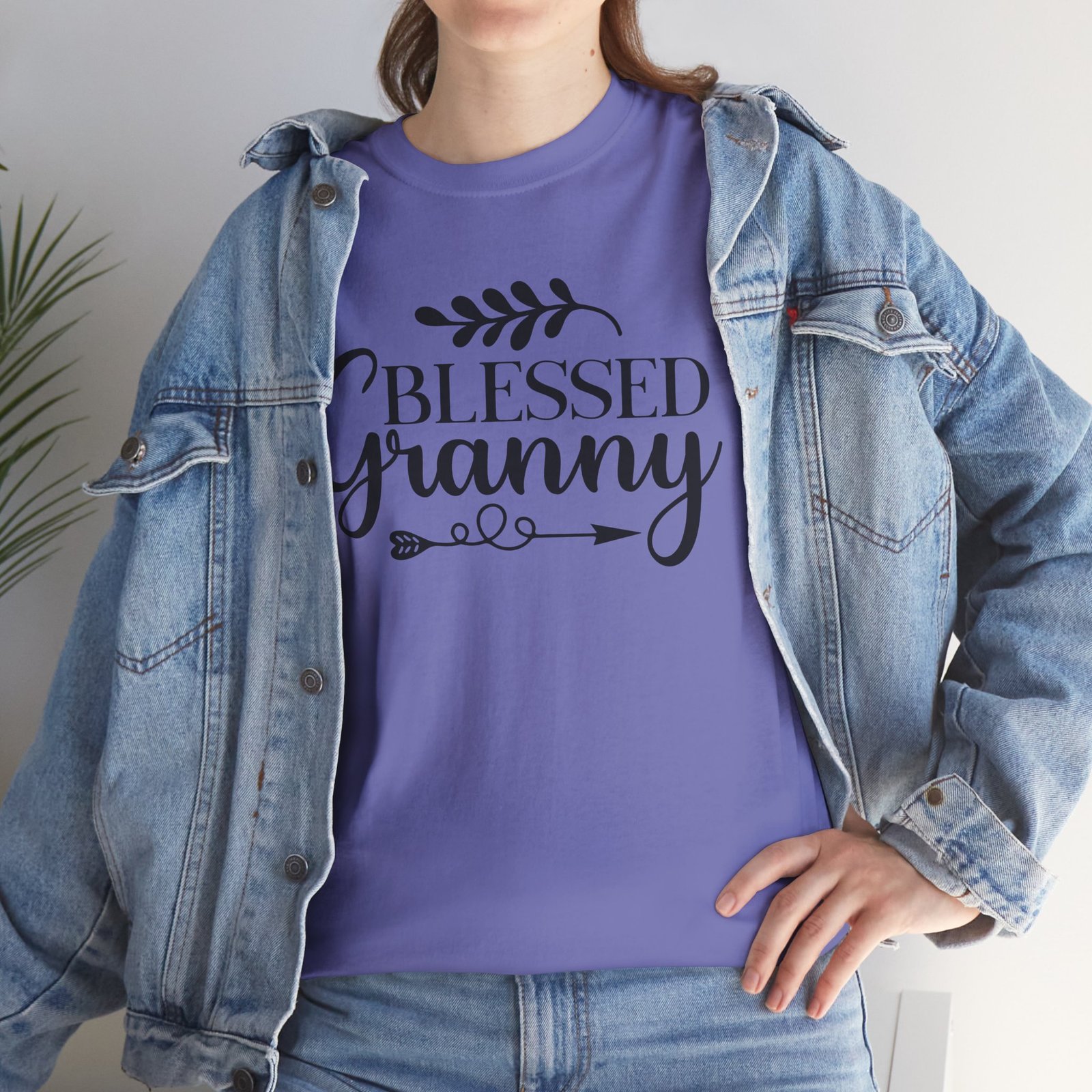 Blessed Granny T-Shirt – Floral Grandma Gift Tee - Image 71