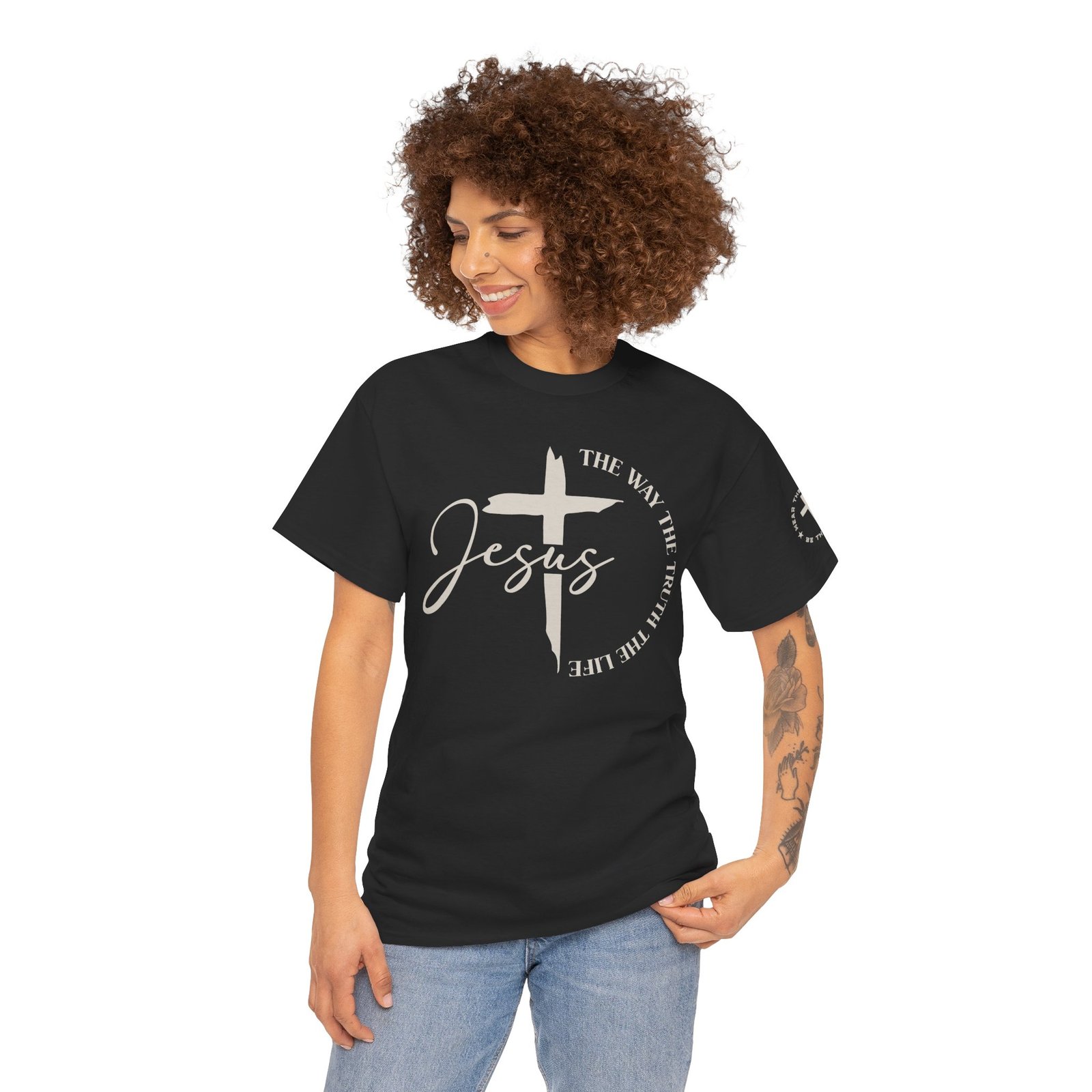Jesus WAY | TRUTH | LIFE T-Shirt — Inspirational Christian Tee - Image 35