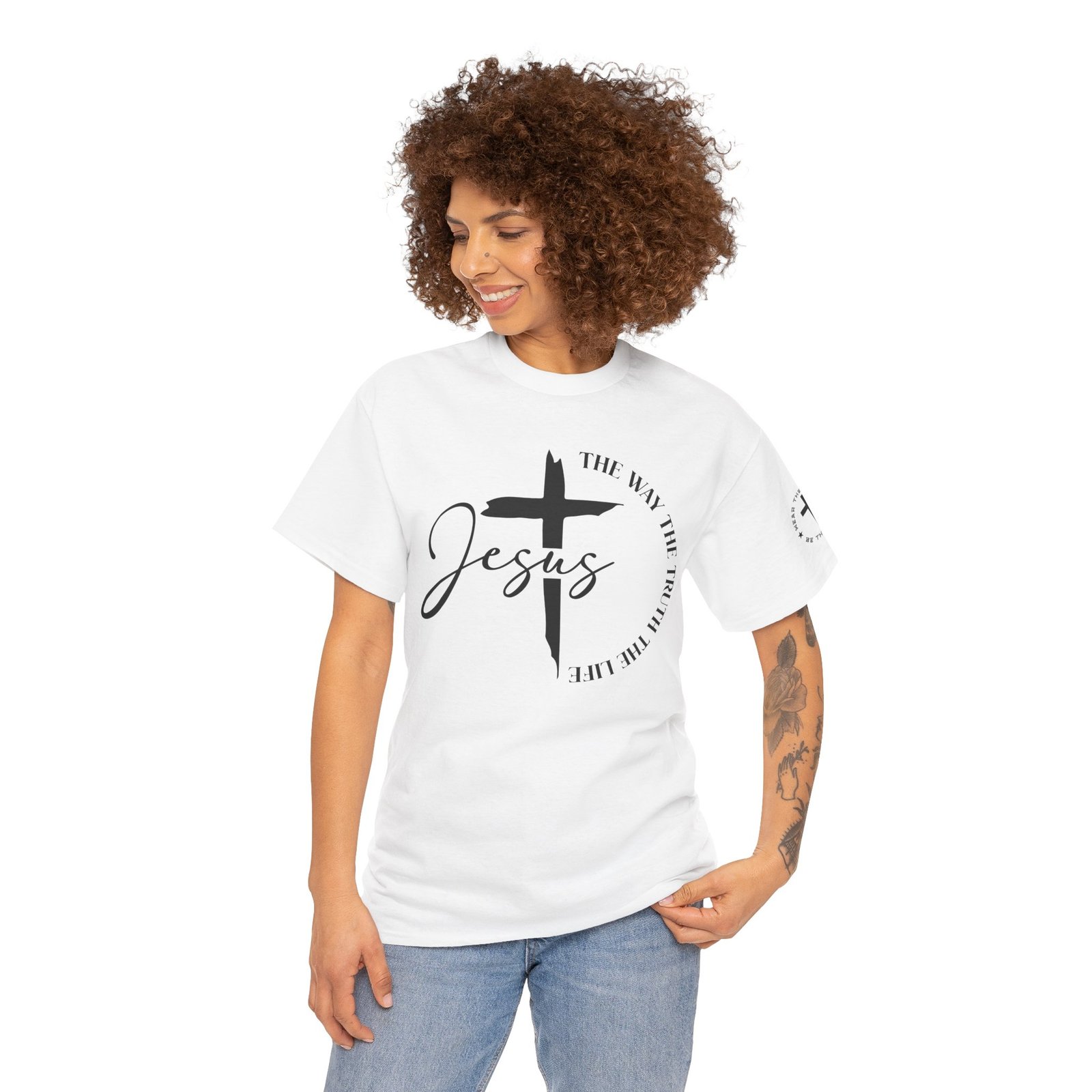 Jesus WAY | TRUTH | LIFE T-Shirt — Inspirational Christian Tee - Image 14