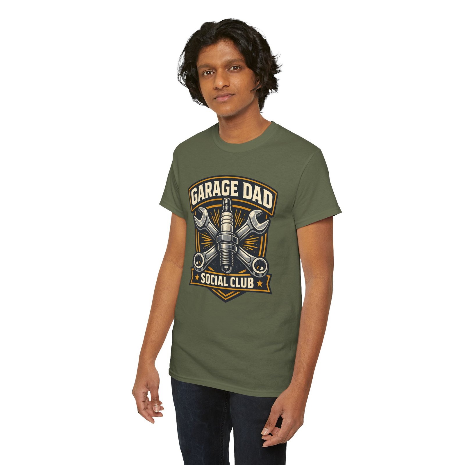 Garage Dad Social Club T-Shirt - Image 49