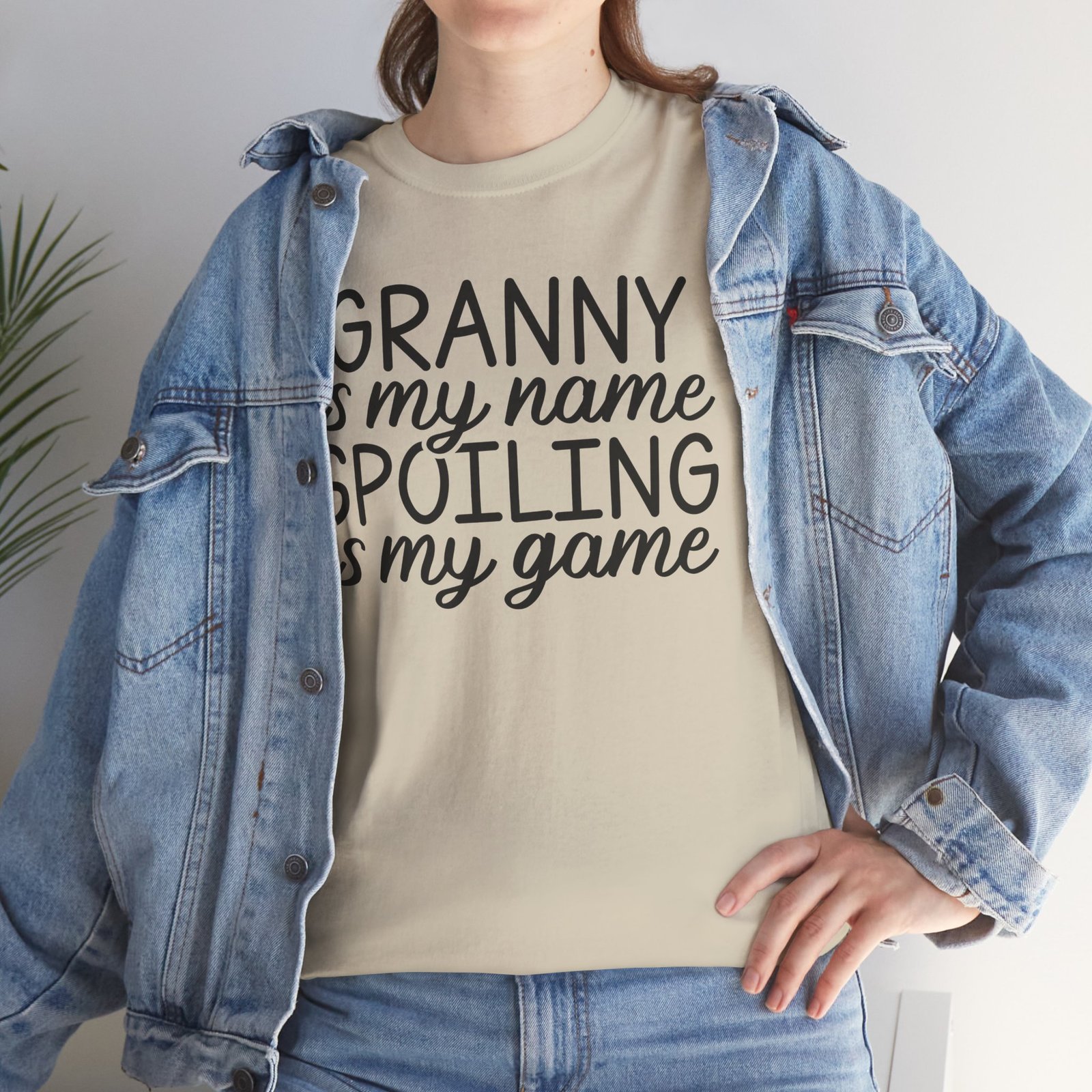 Granny Is My Name Spoiling Is My Game T-Shirt - Image 22