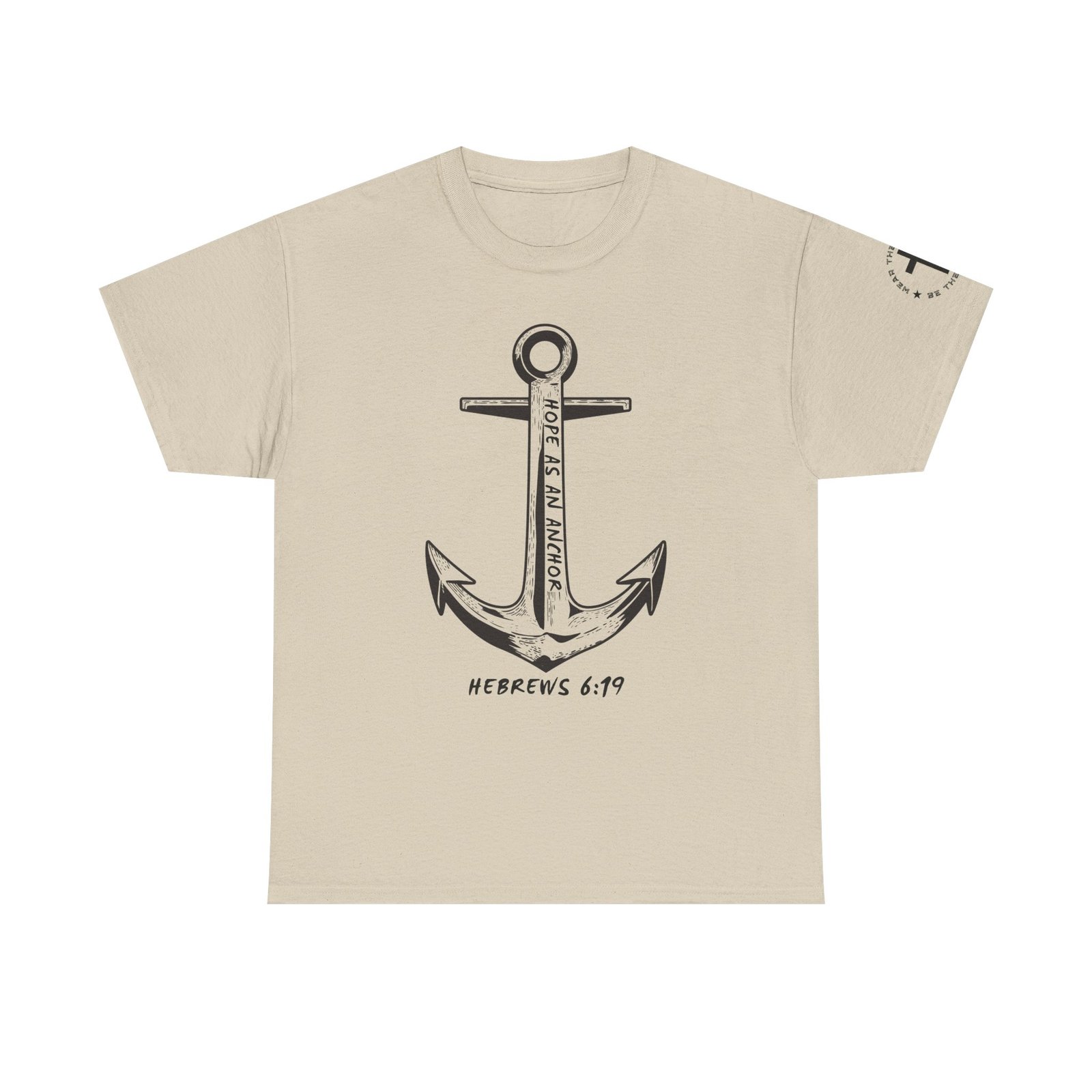 Anchor Faith T-Shirt – Hebrews 6:19 Christian Nautical Tee - Image 32