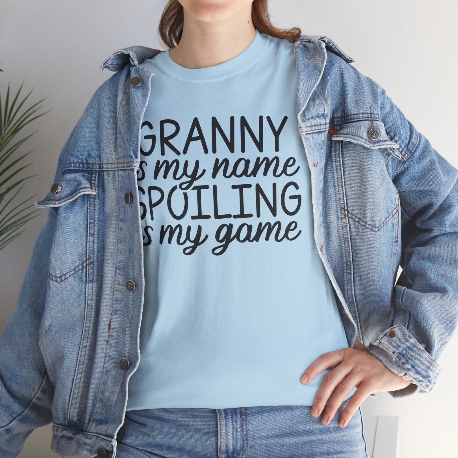 Granny Is My Name Spoiling Is My Game T-Shirt - Image 71