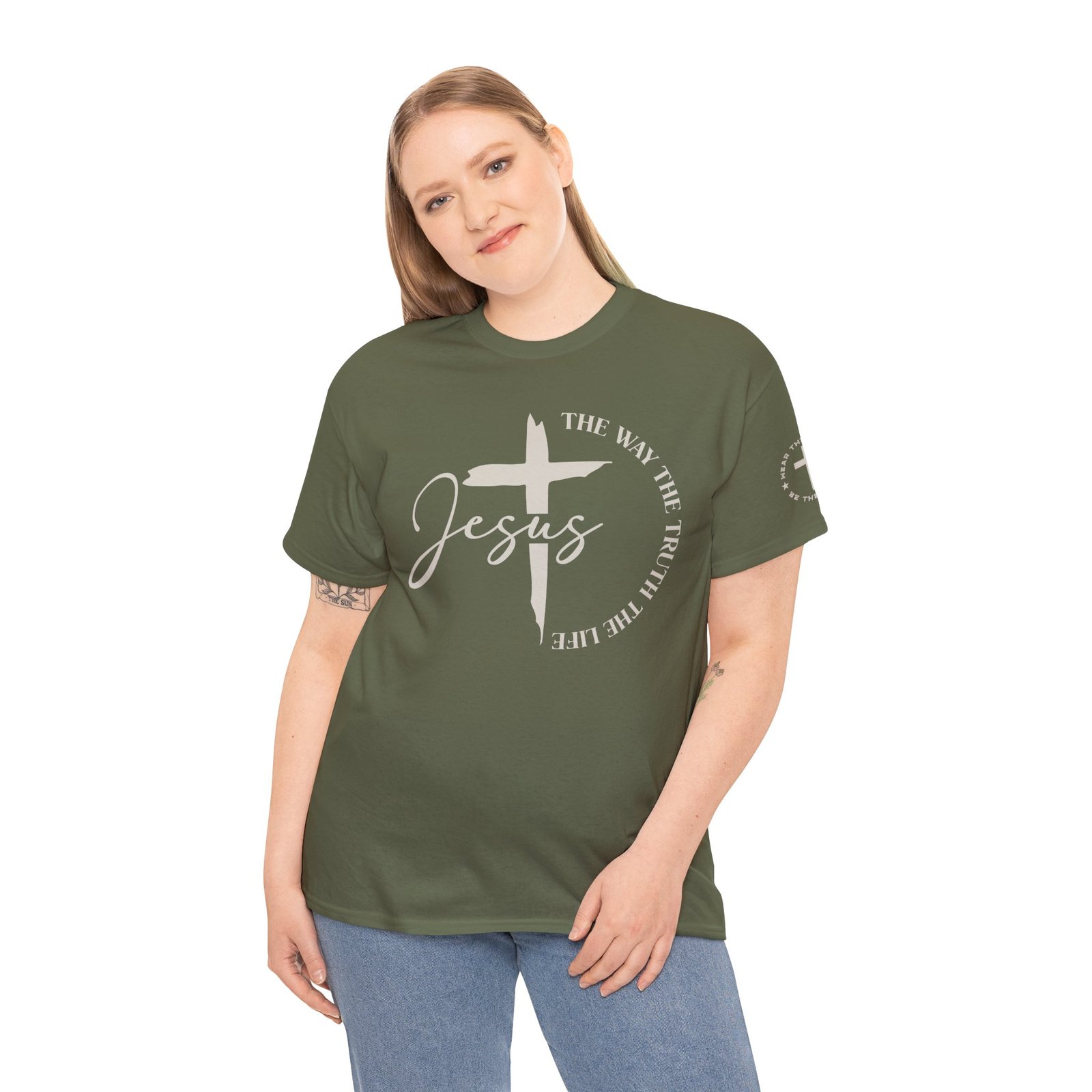 Jesus WAY | TRUTH | LIFE T-Shirt — Inspirational Christian Tee - Image 76